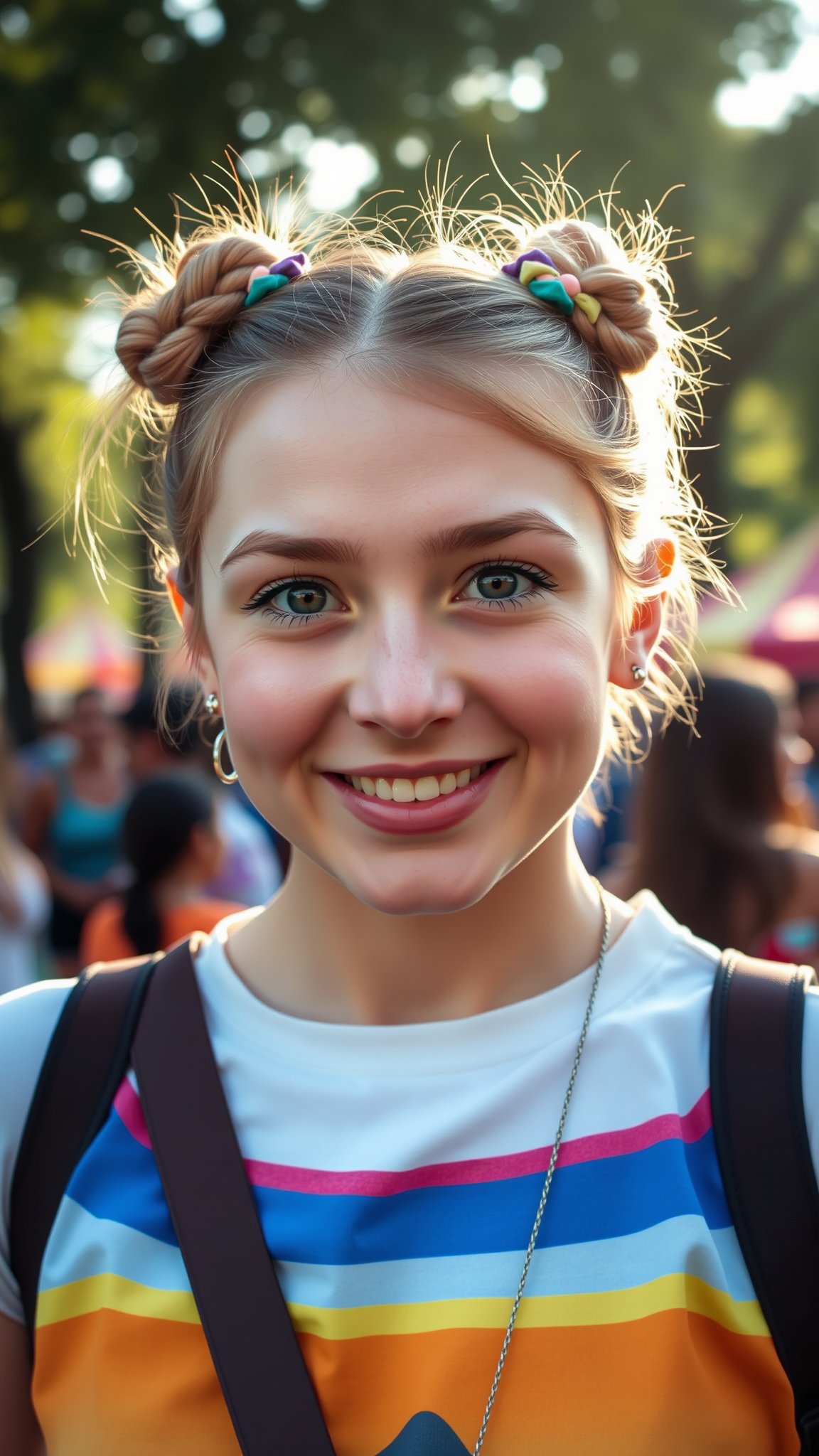 1. Classic Space Buns