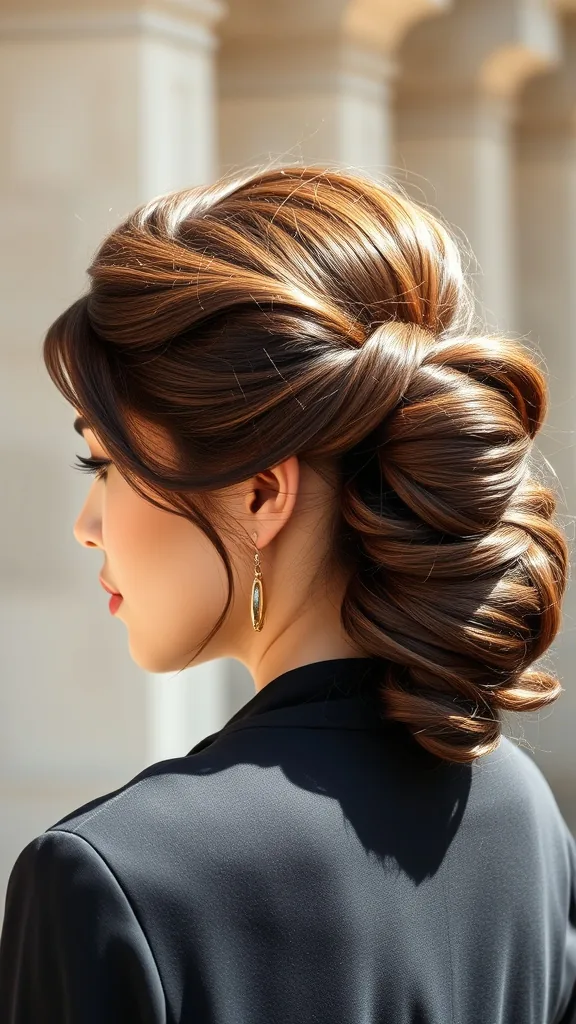 5 Minute Quick Updo for Work or Play