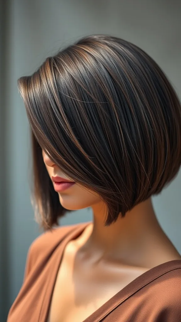 Bob with Textured Ends Modern Classic