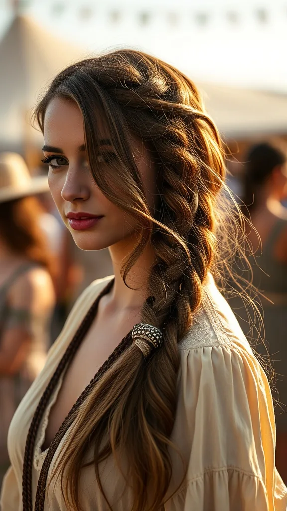 Boho Braids & Waves for Festival Season