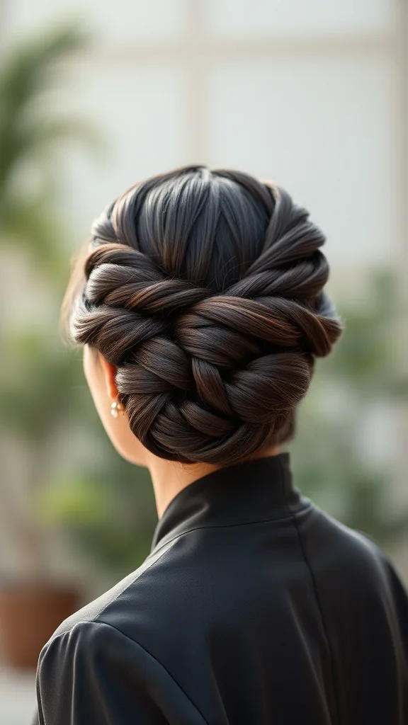 Braided Bun Styles for Formal Events