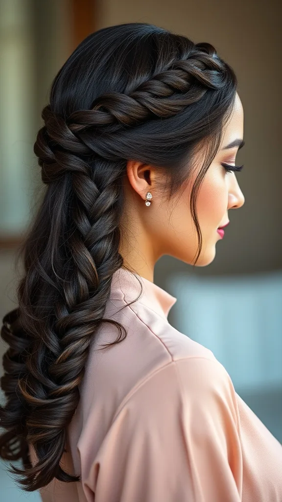Braided Halo Hairstyles for Weddings