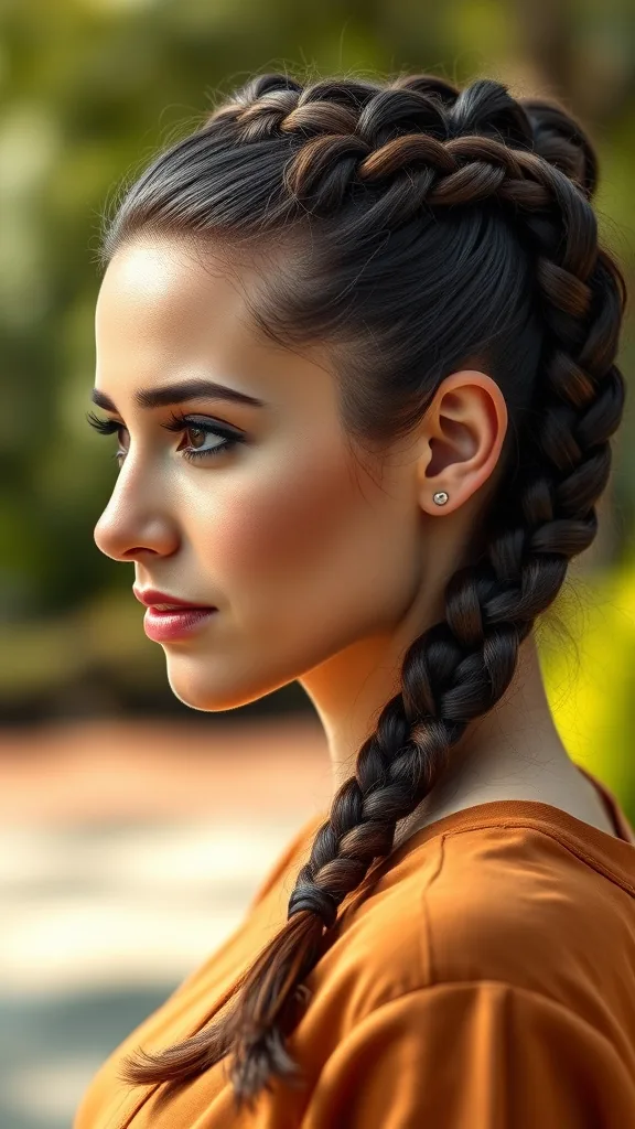 Braided Ponytail Styles for Active Days