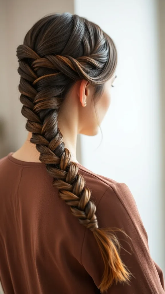 Classic French Braid Tutorial Step by Step