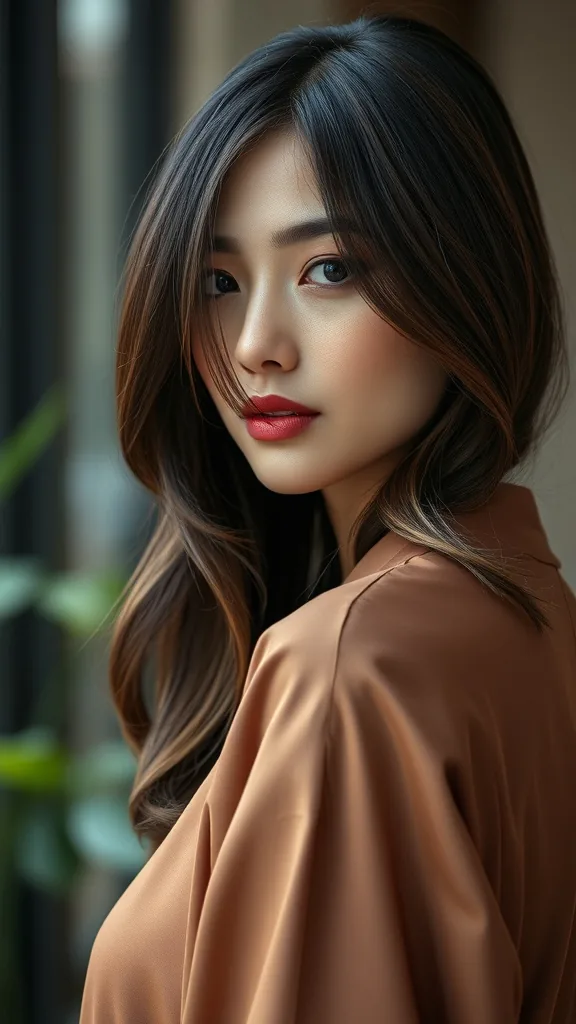Elegant Long Layers Hairstyle Inspiration
