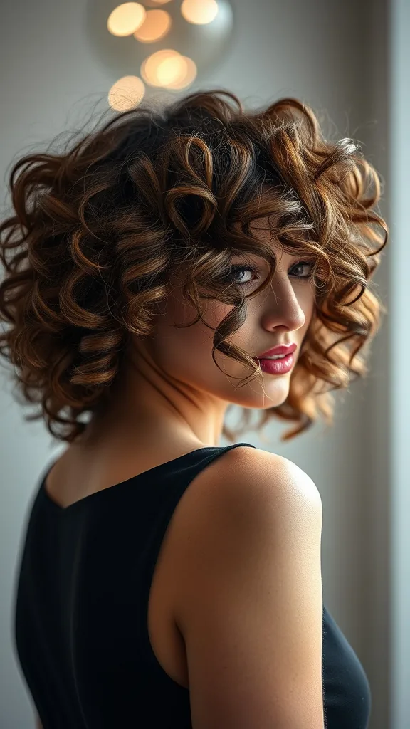 Layered Cuts for Curly and Wavy Hair