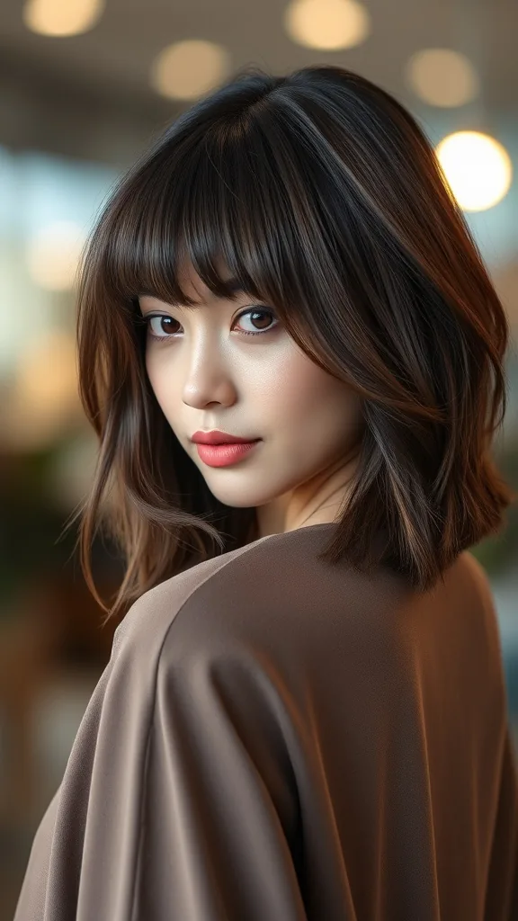 Trendy Curtain Bangs Hairstyles 2025