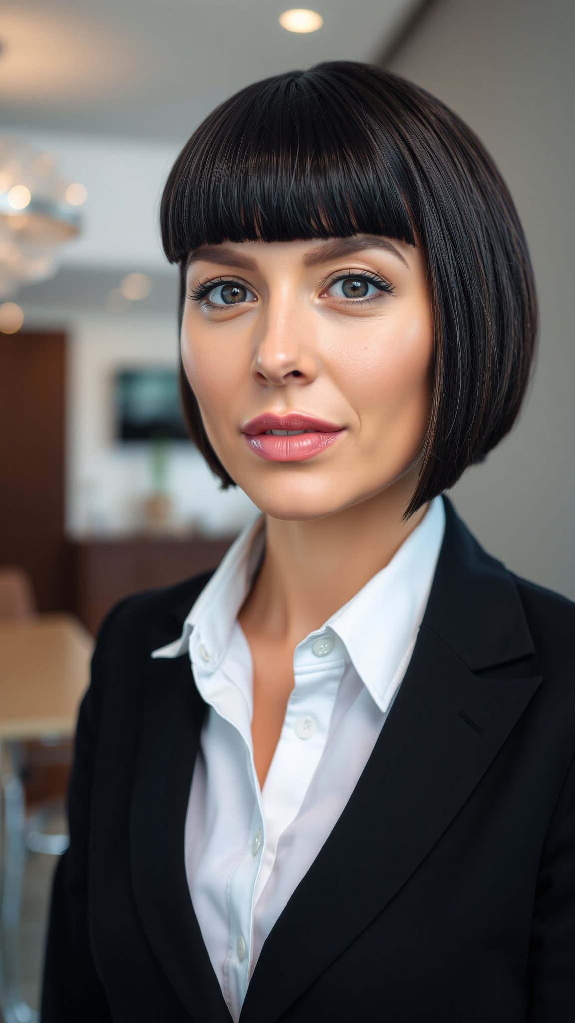 Blunt Cut Textured Bob