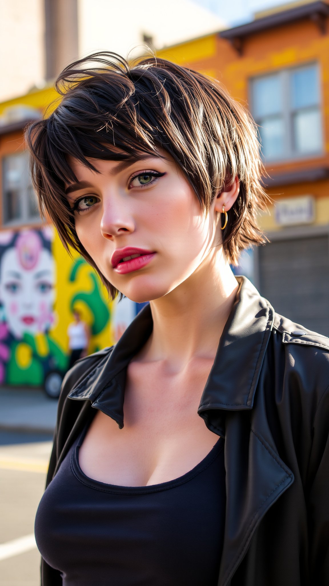 Choppy Bob with Undercut