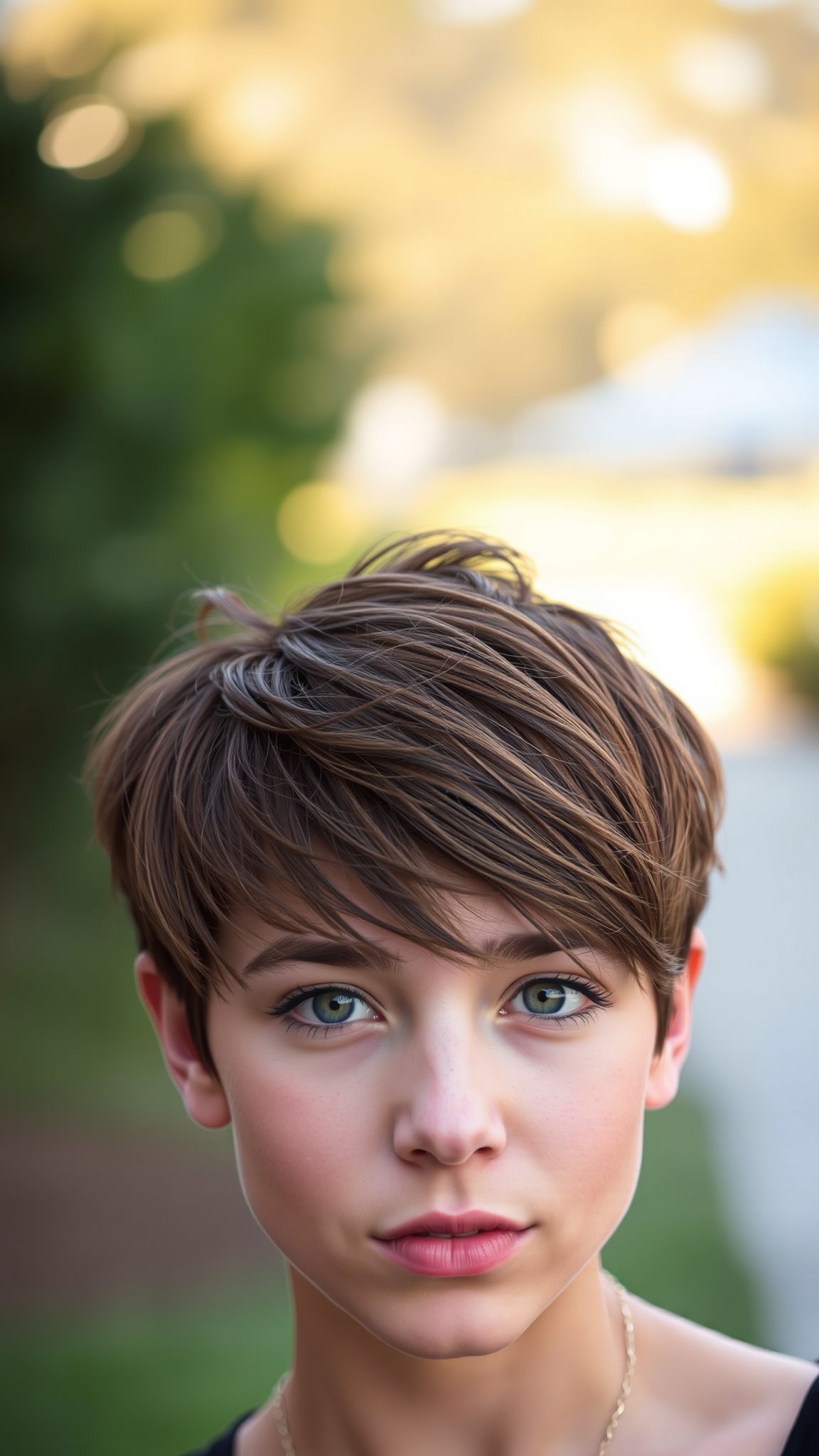 Choppy Layered Pixie