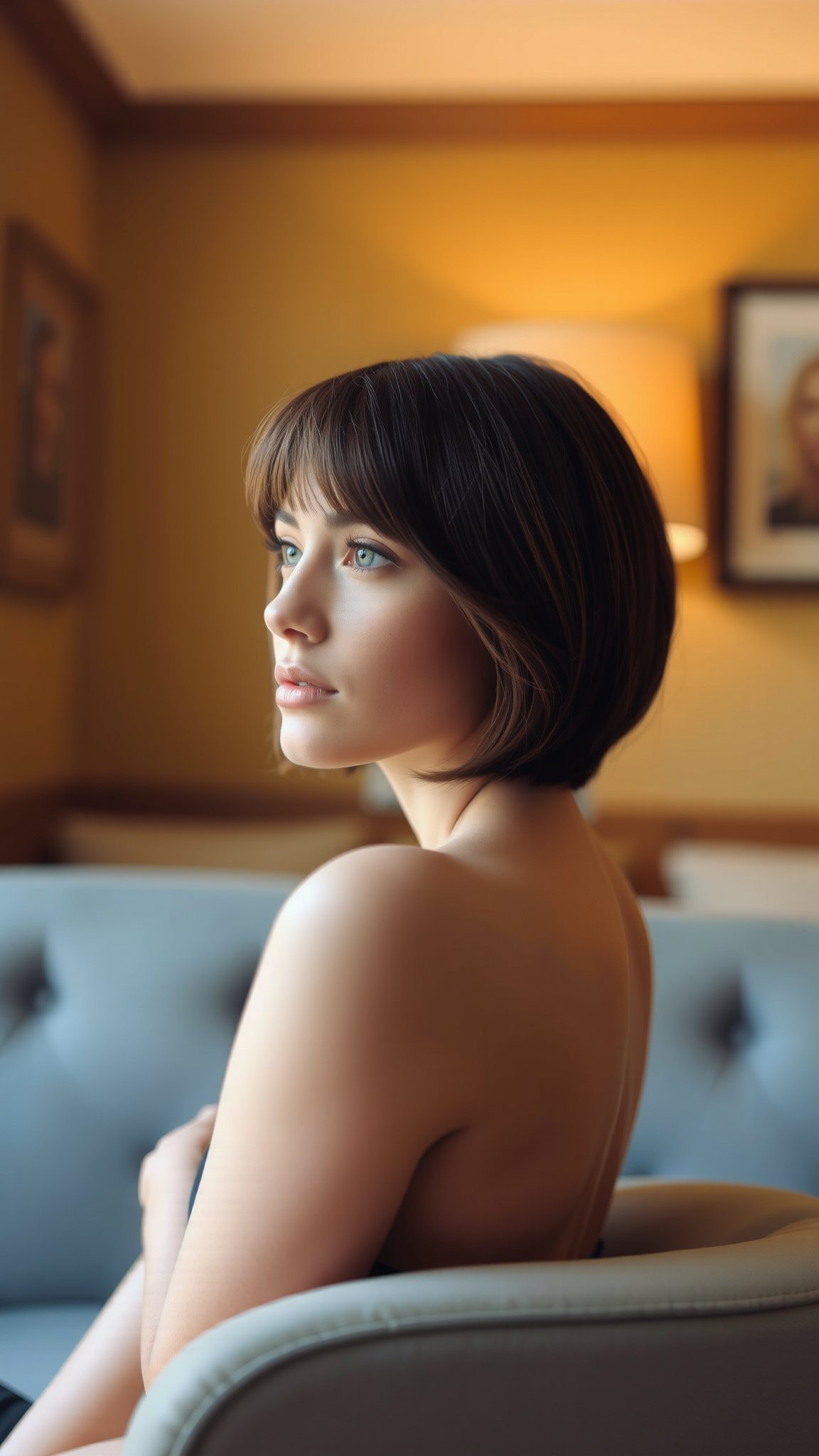 Classic Bob with Soft Bangs