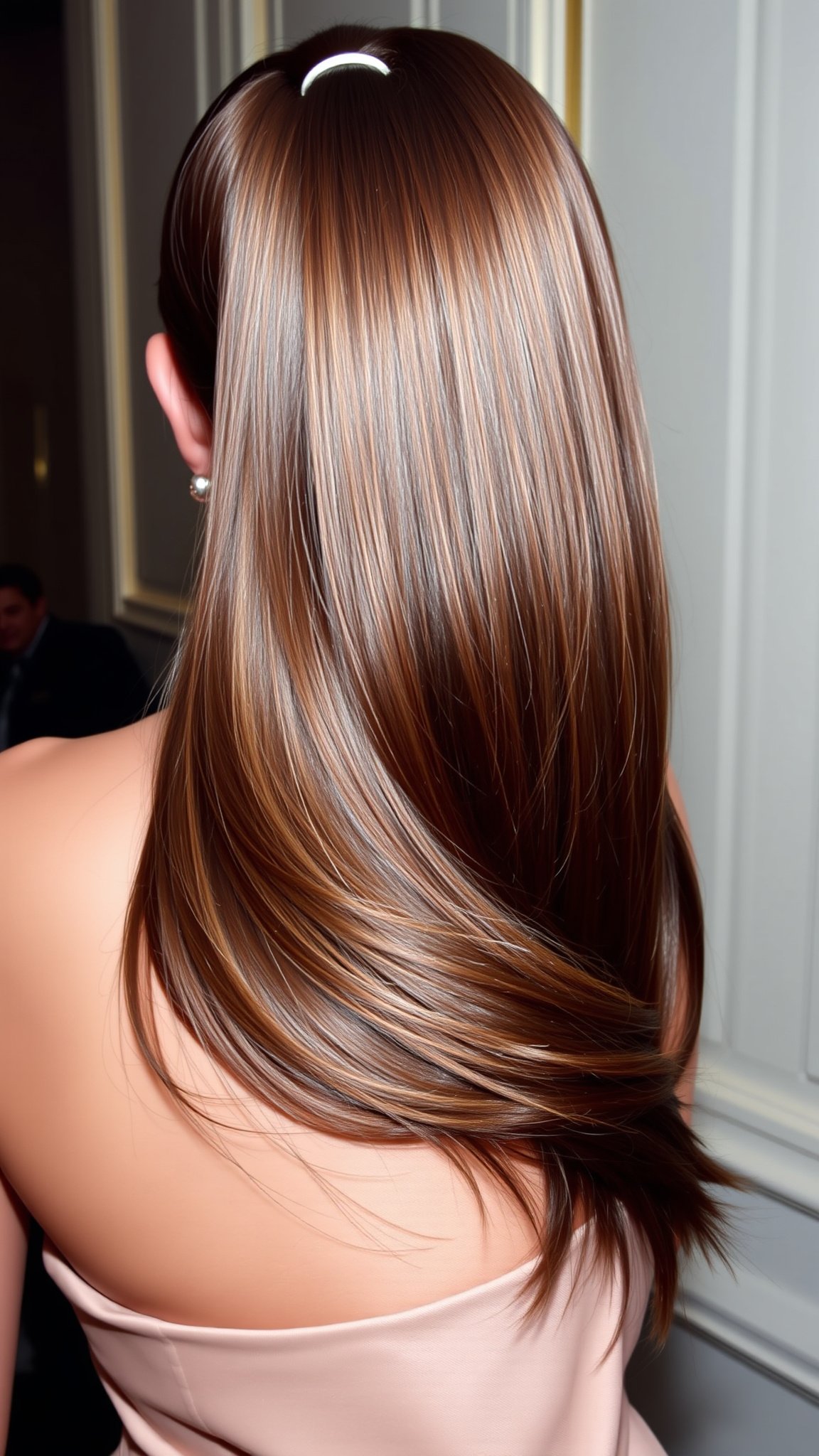 classic half up ponytail Classic Half-Up Ponytail