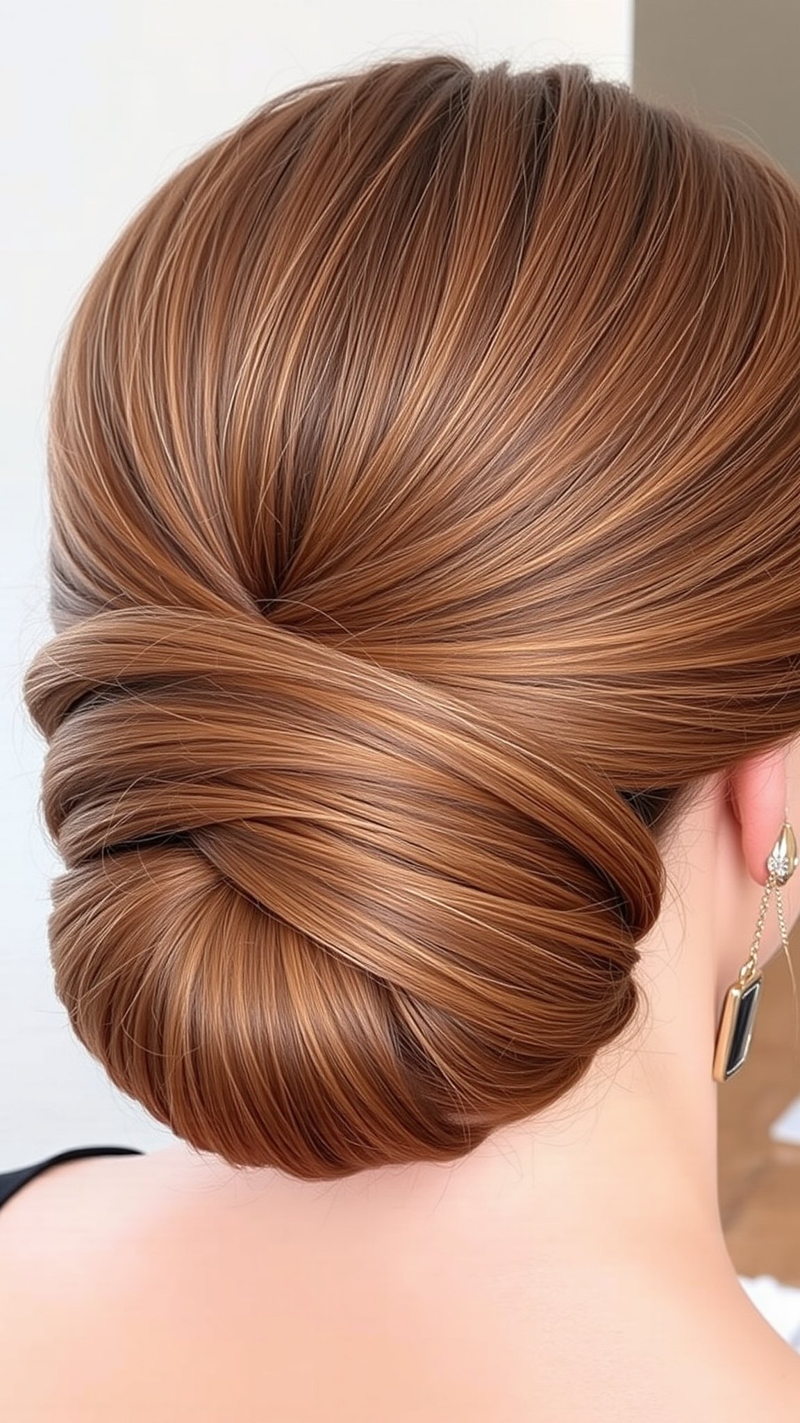 Classic Low Chignon