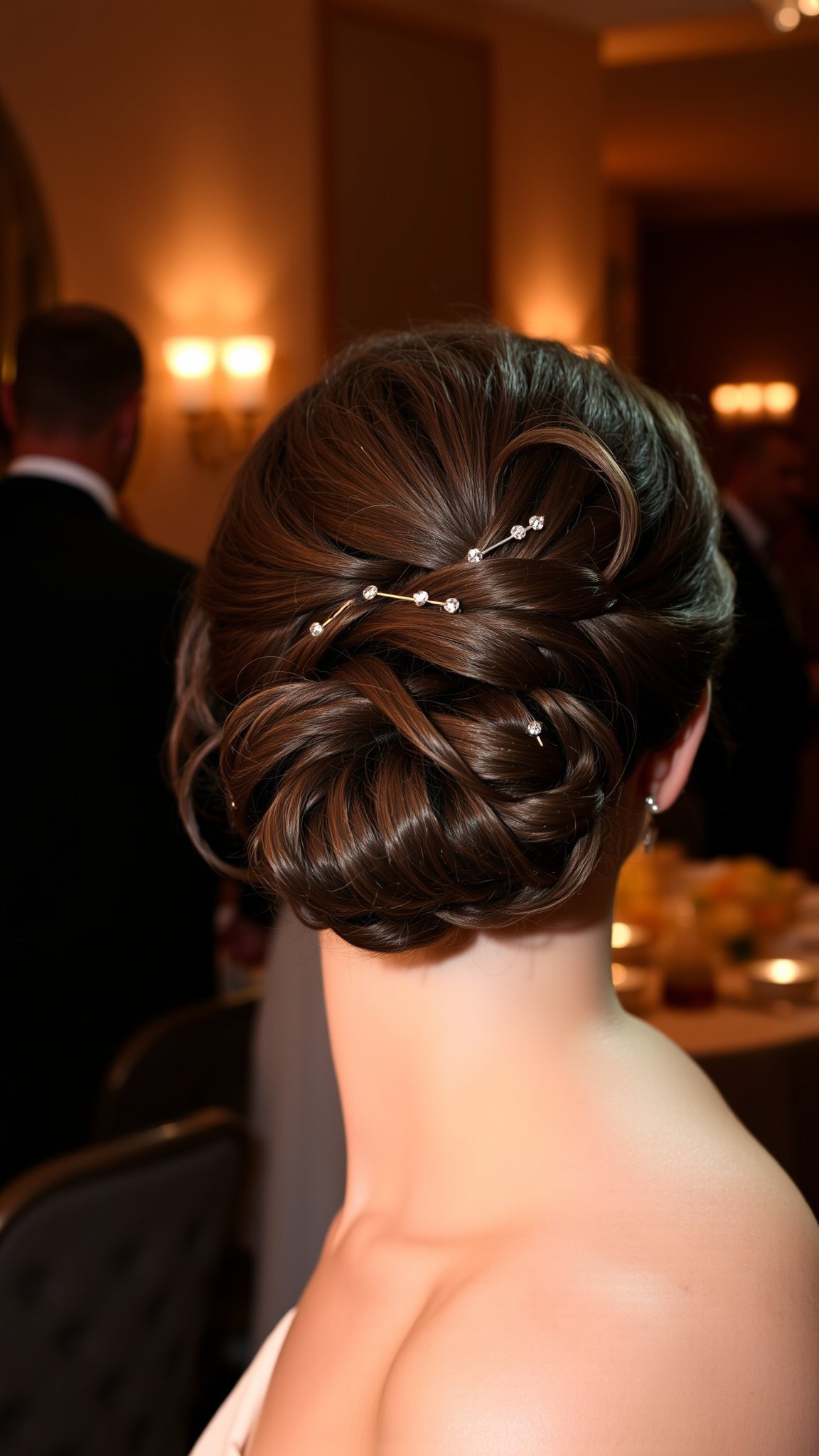 Curly Chignon