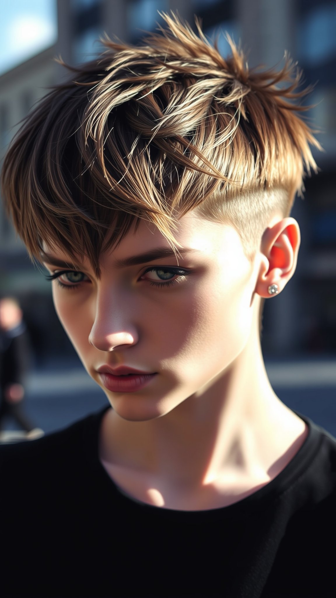 Disconnected Messy Pixie