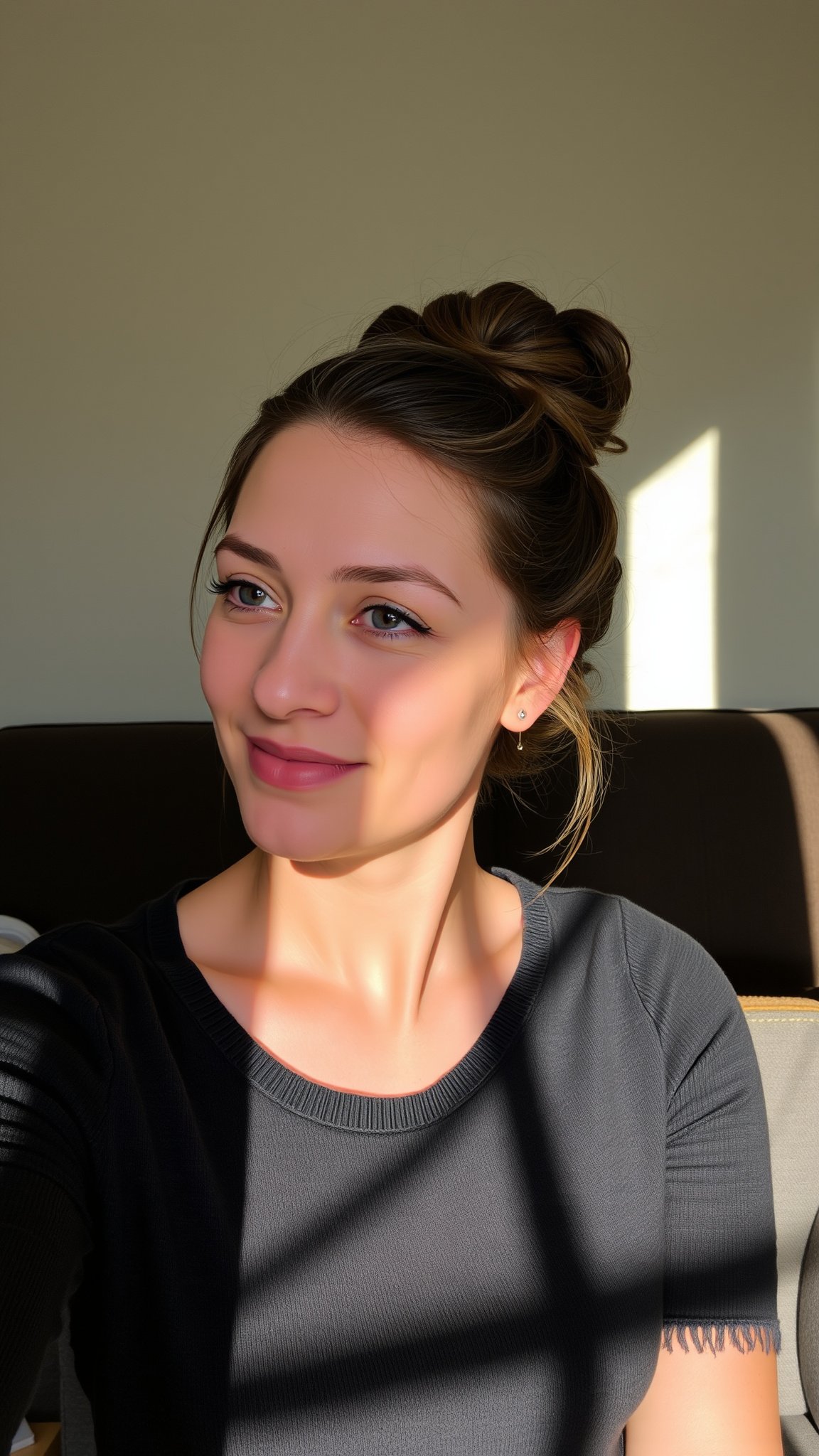 Effortless Messy Bun