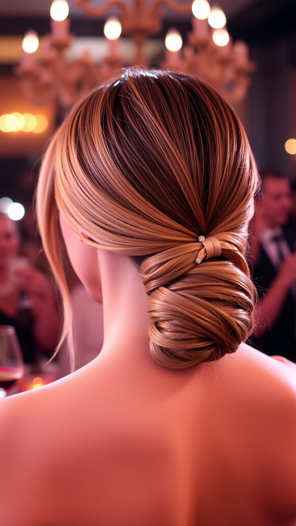 Elegant Low Ponytail