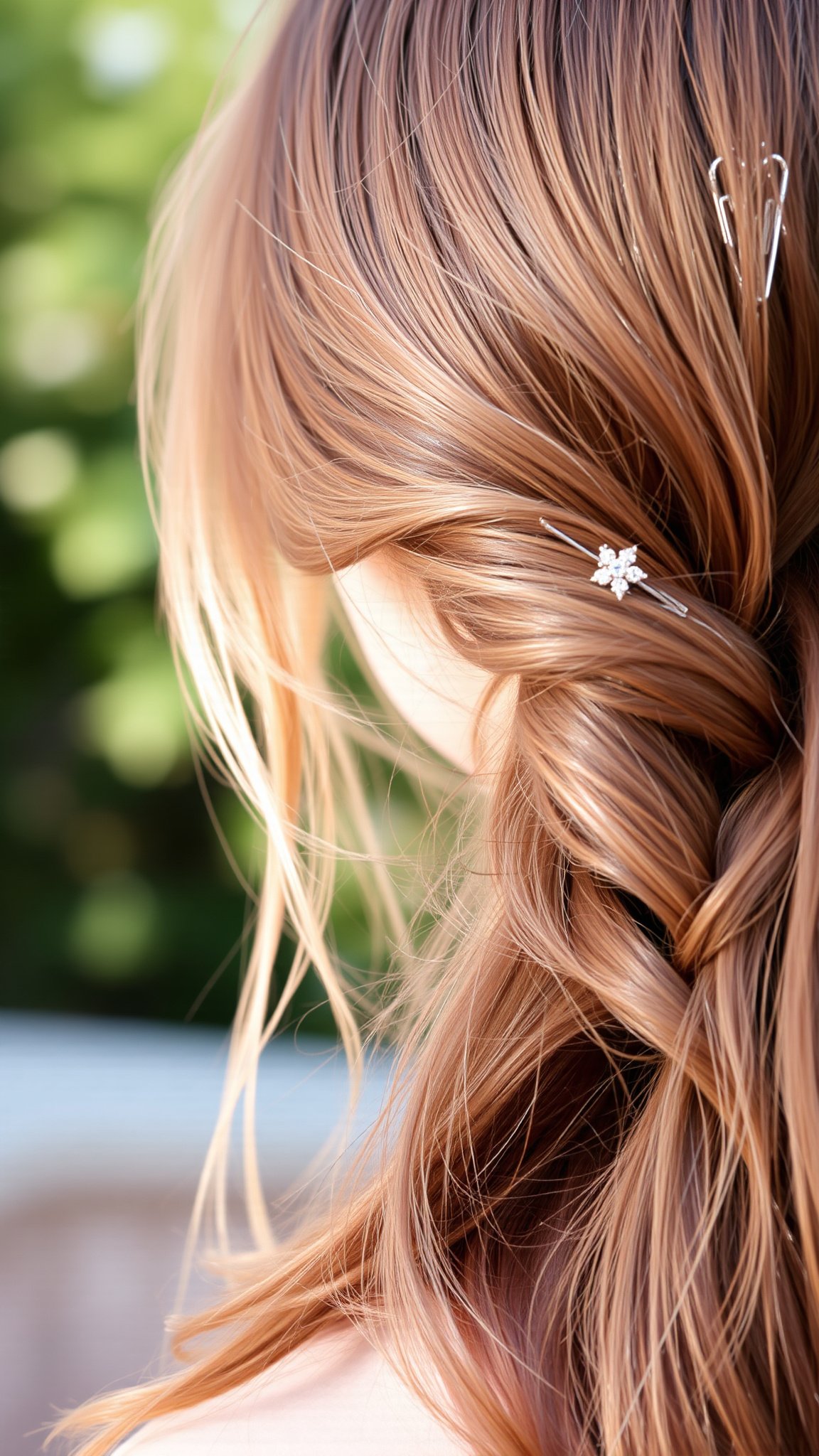 elegant side braid Elegant Side Braid