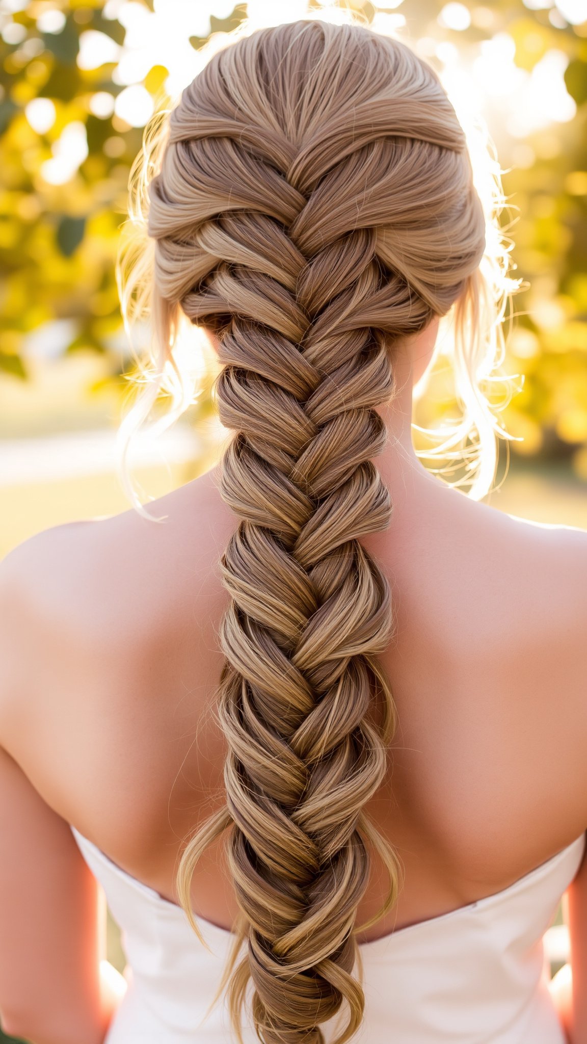Fishtail Braided Ponytail