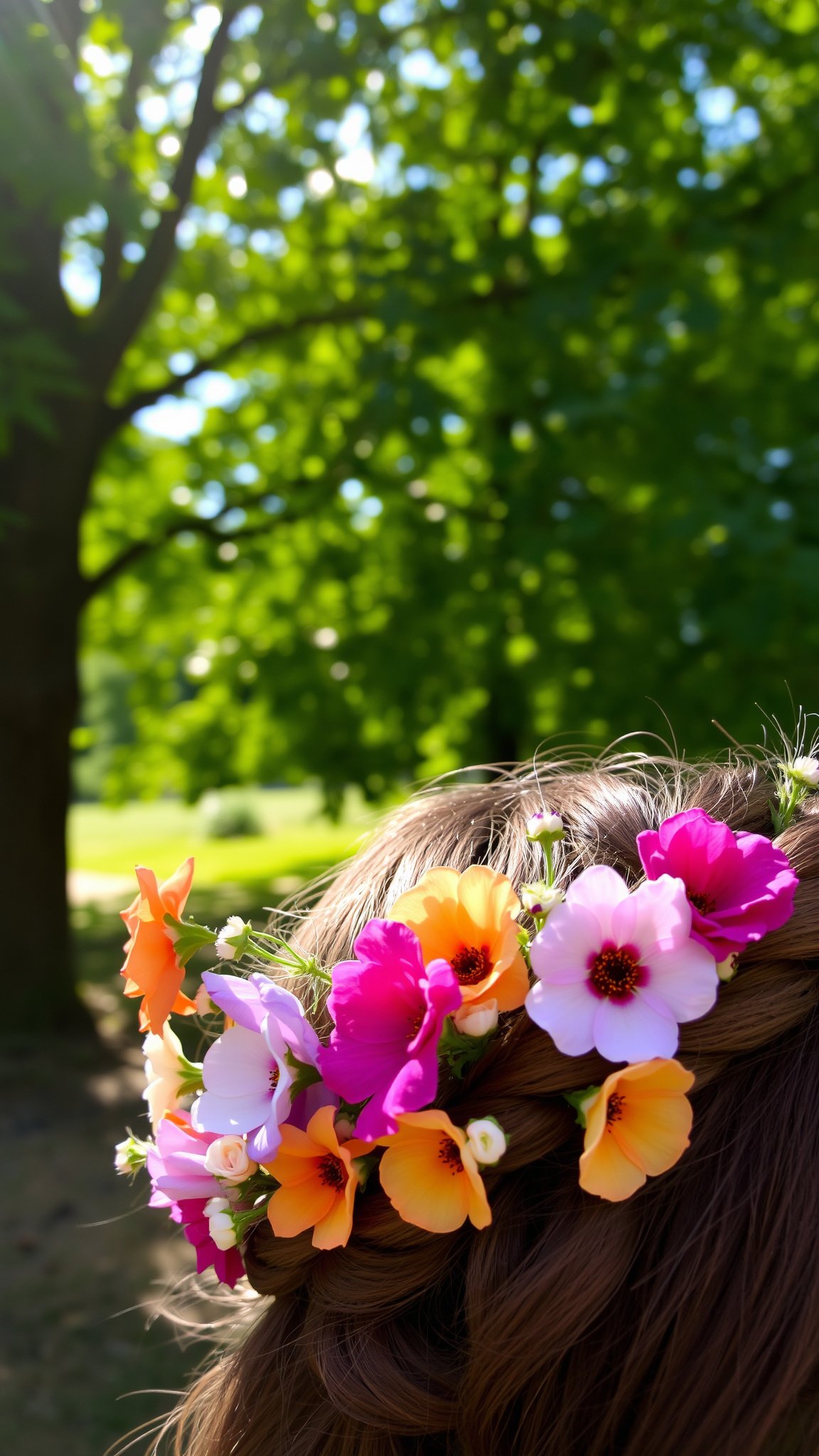 Floral Braided Crown