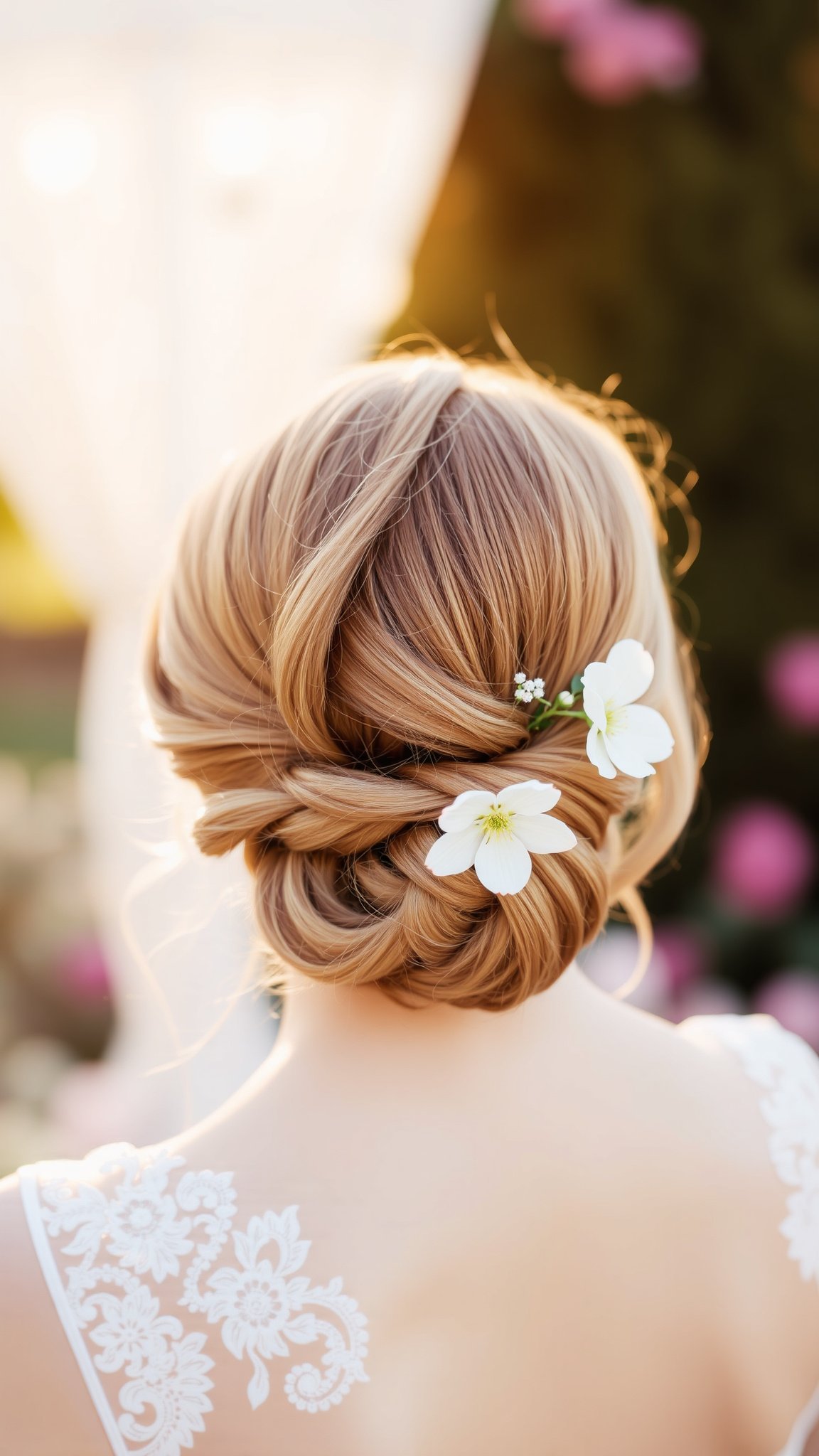 French Twist with Accessories