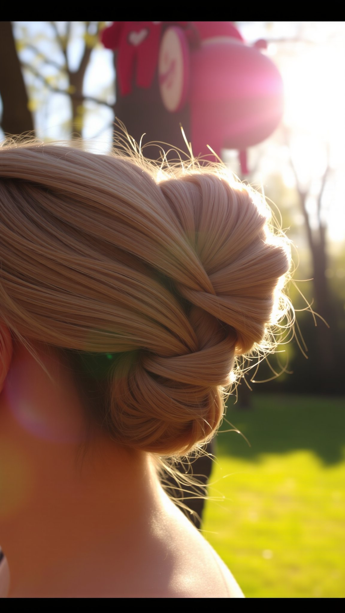 french twist with braids French Twist with Braids