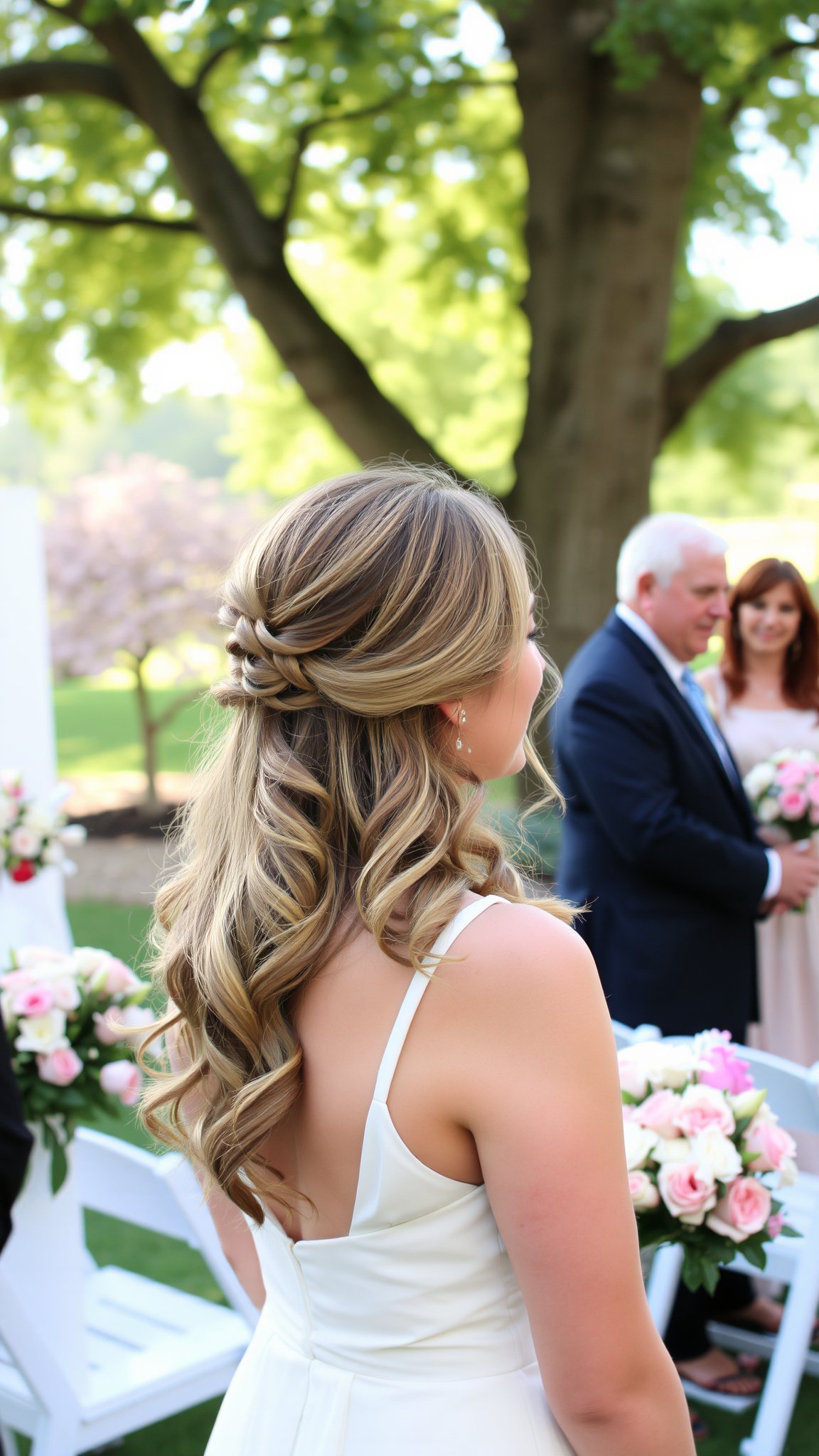 Half-Up Half-Down Style