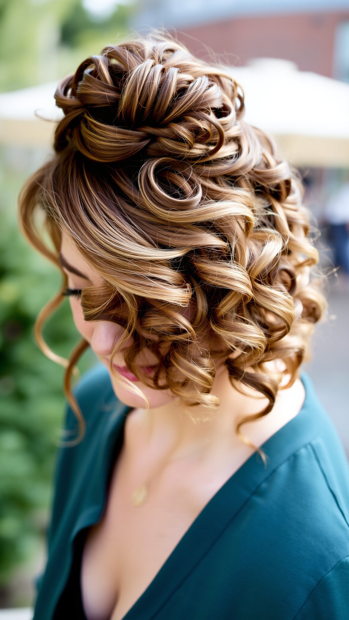 Half-Up, Half-Down Styles