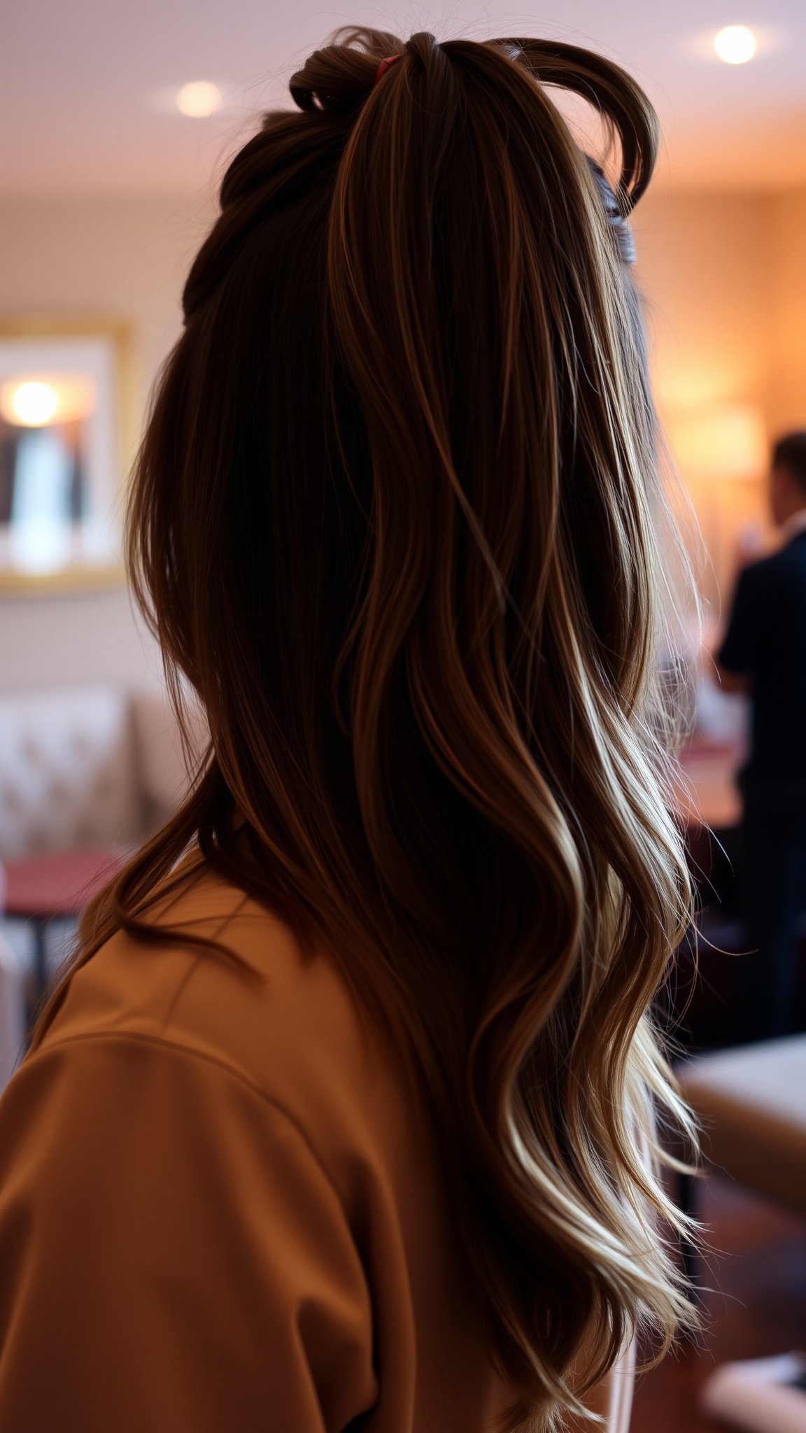 Half-Up High Ponytail