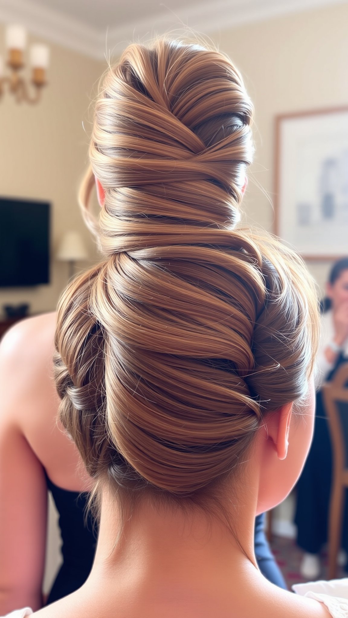 High Ponytail with Volume