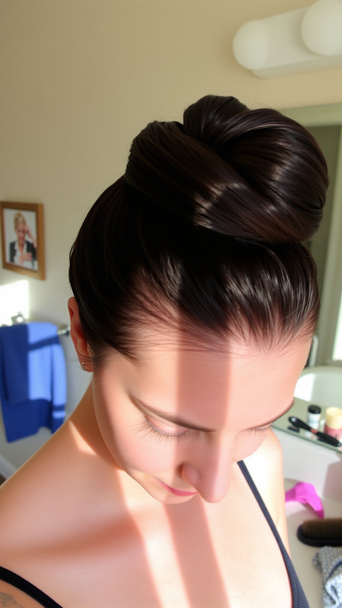 How to Create an Easy Top Knot Bun