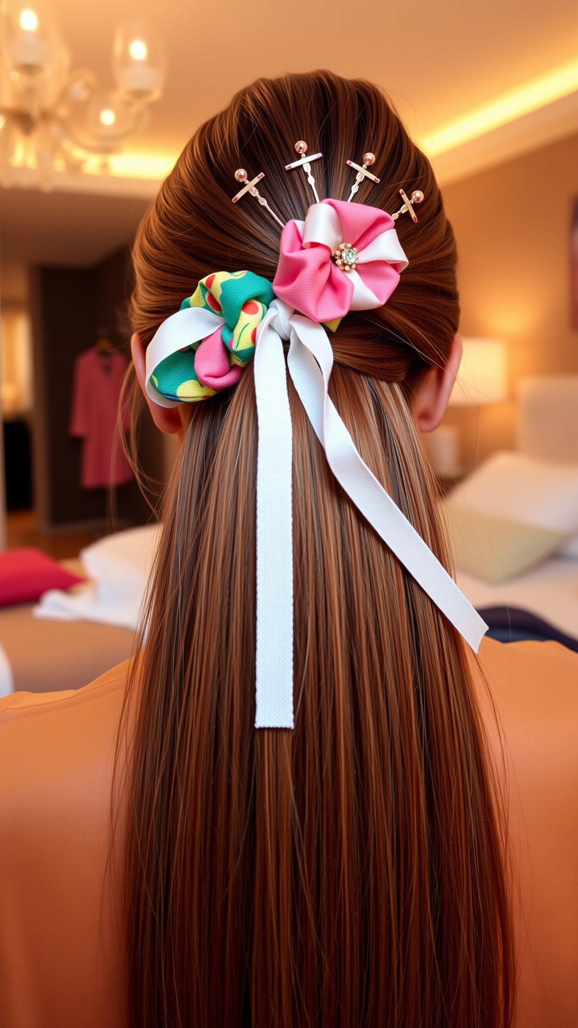 How to Style Your Accessorized Ponytail