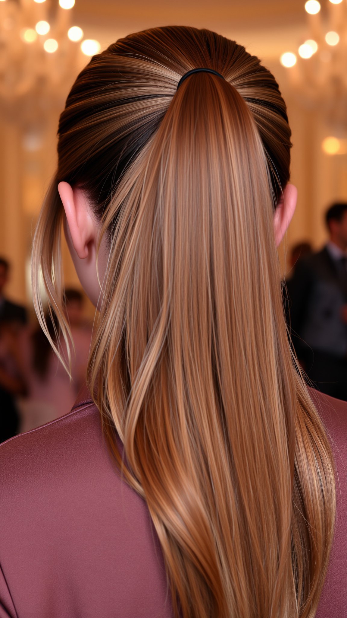Long Layered Ponytail