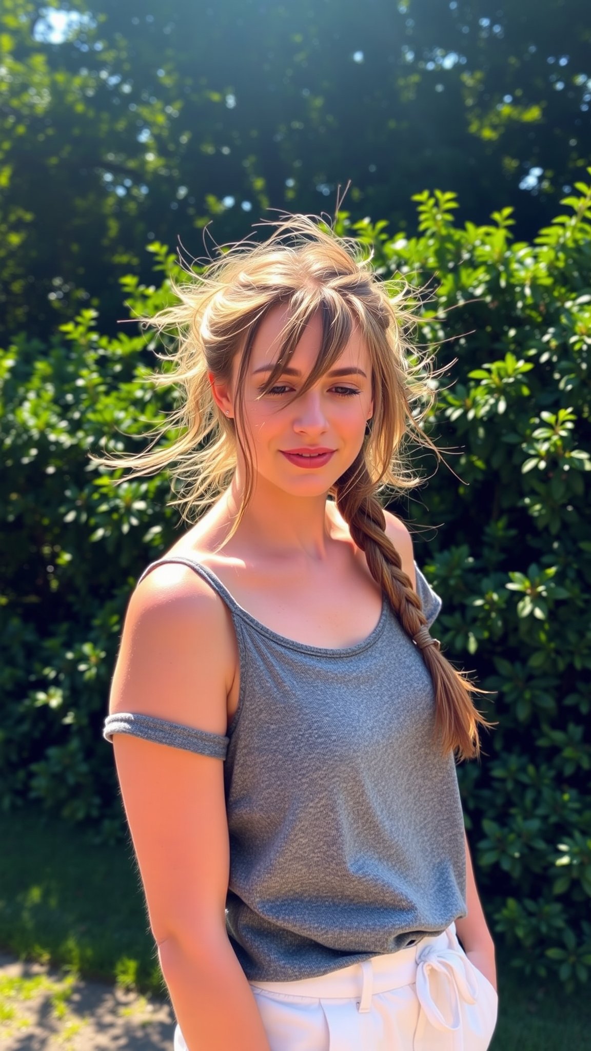 messy braided updo Messy Braided Updo