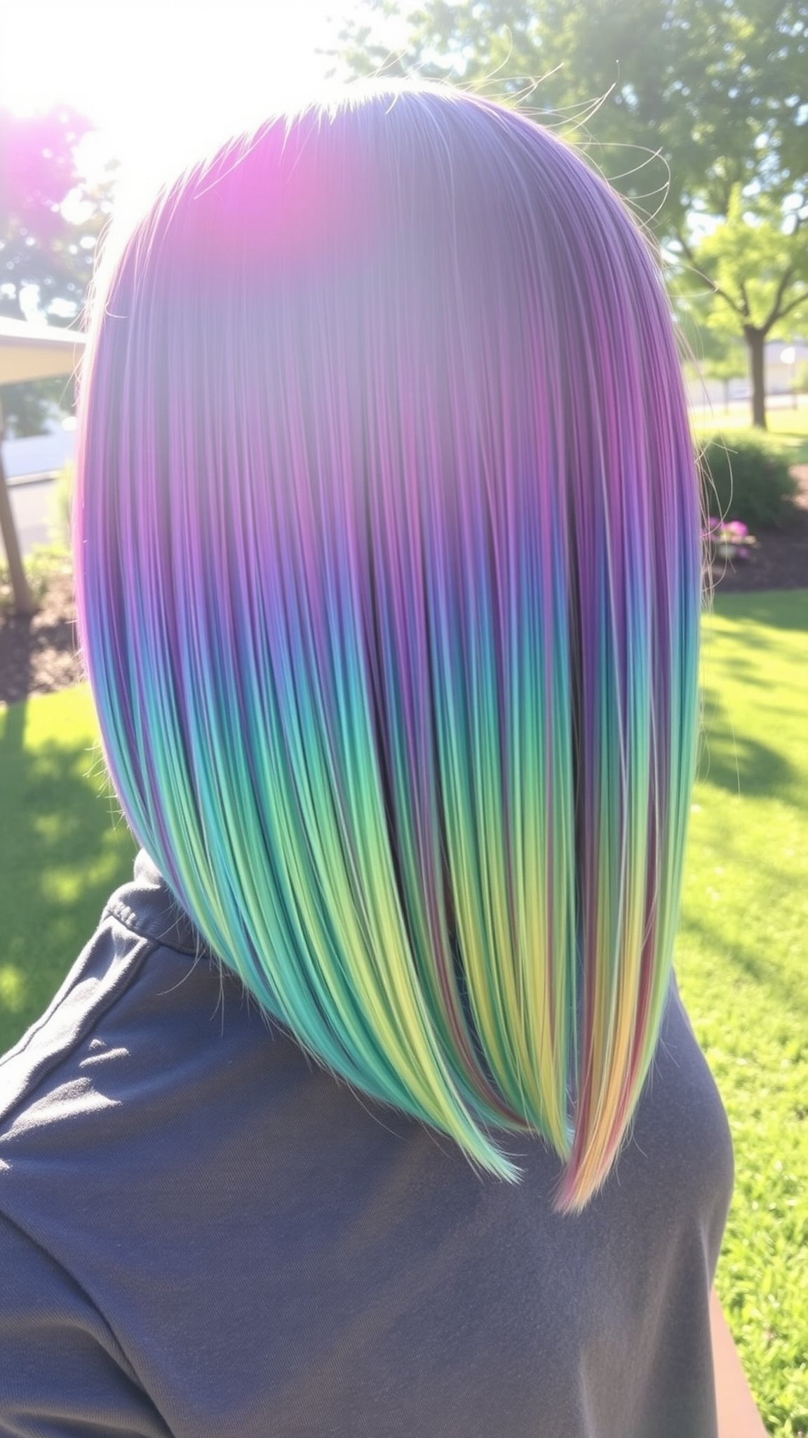 Rainbow Under Dye