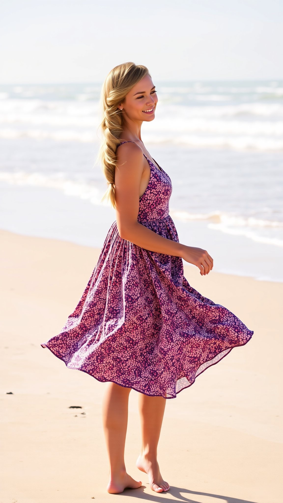 Side Braided Ponytail