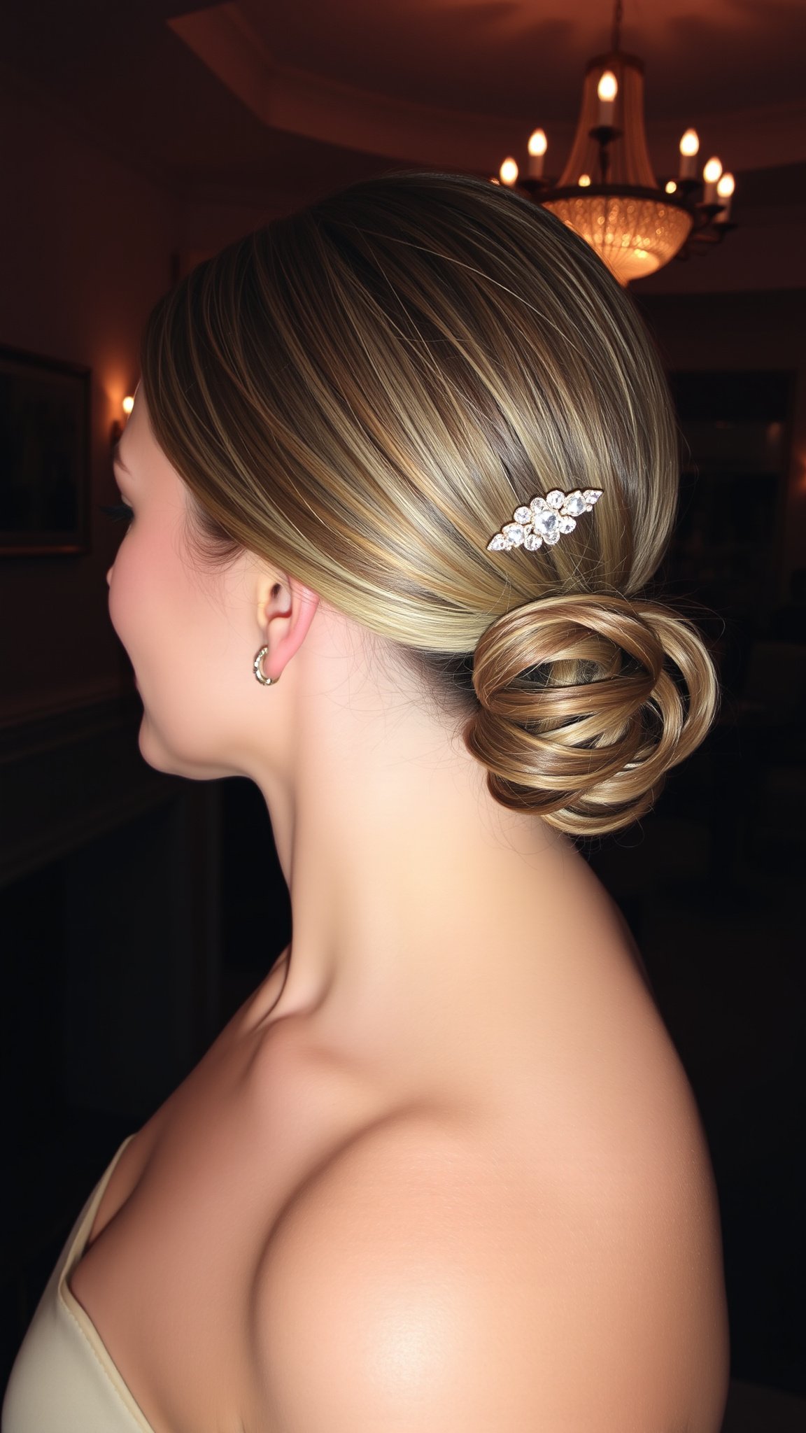 sleek low bun Sleek Low Bun