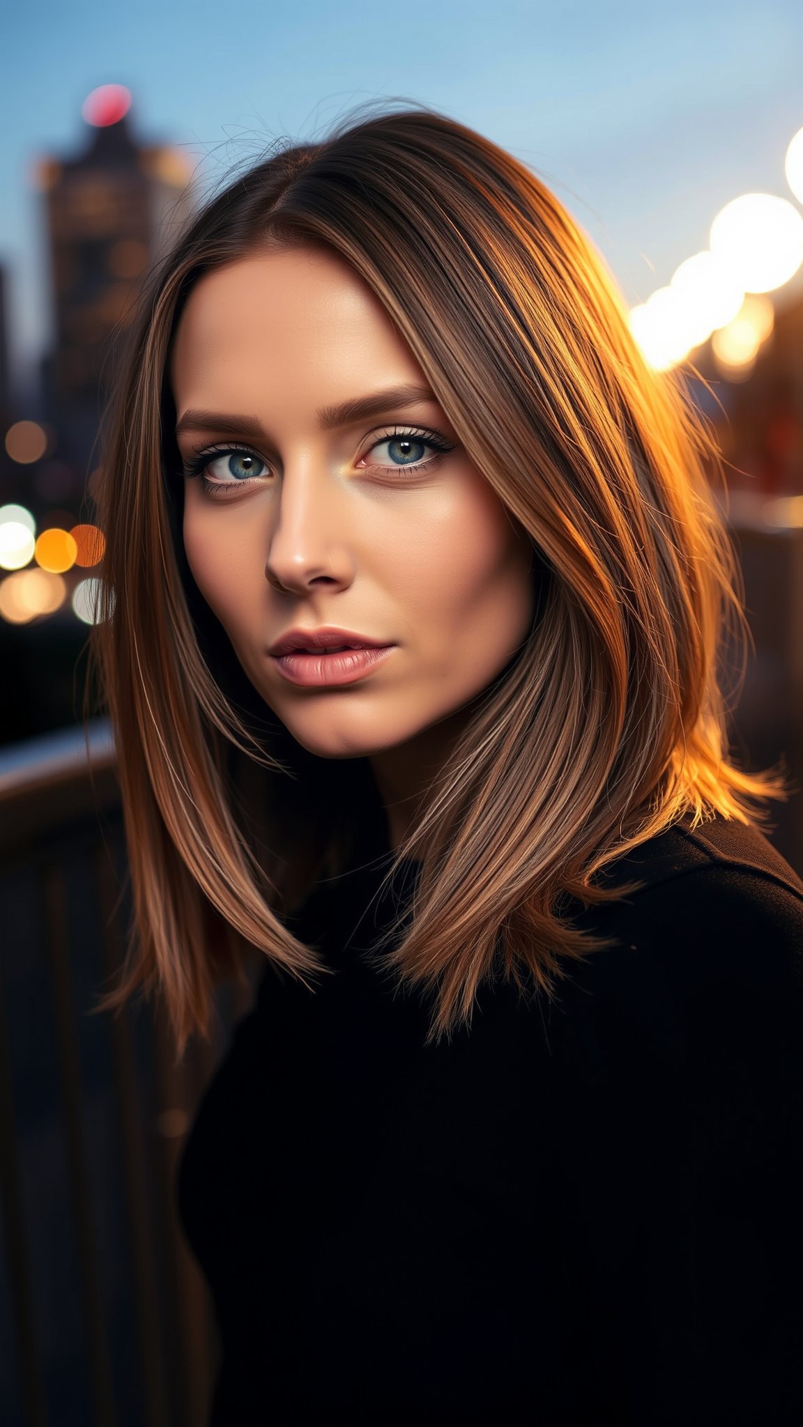 Sleek Textured Lob