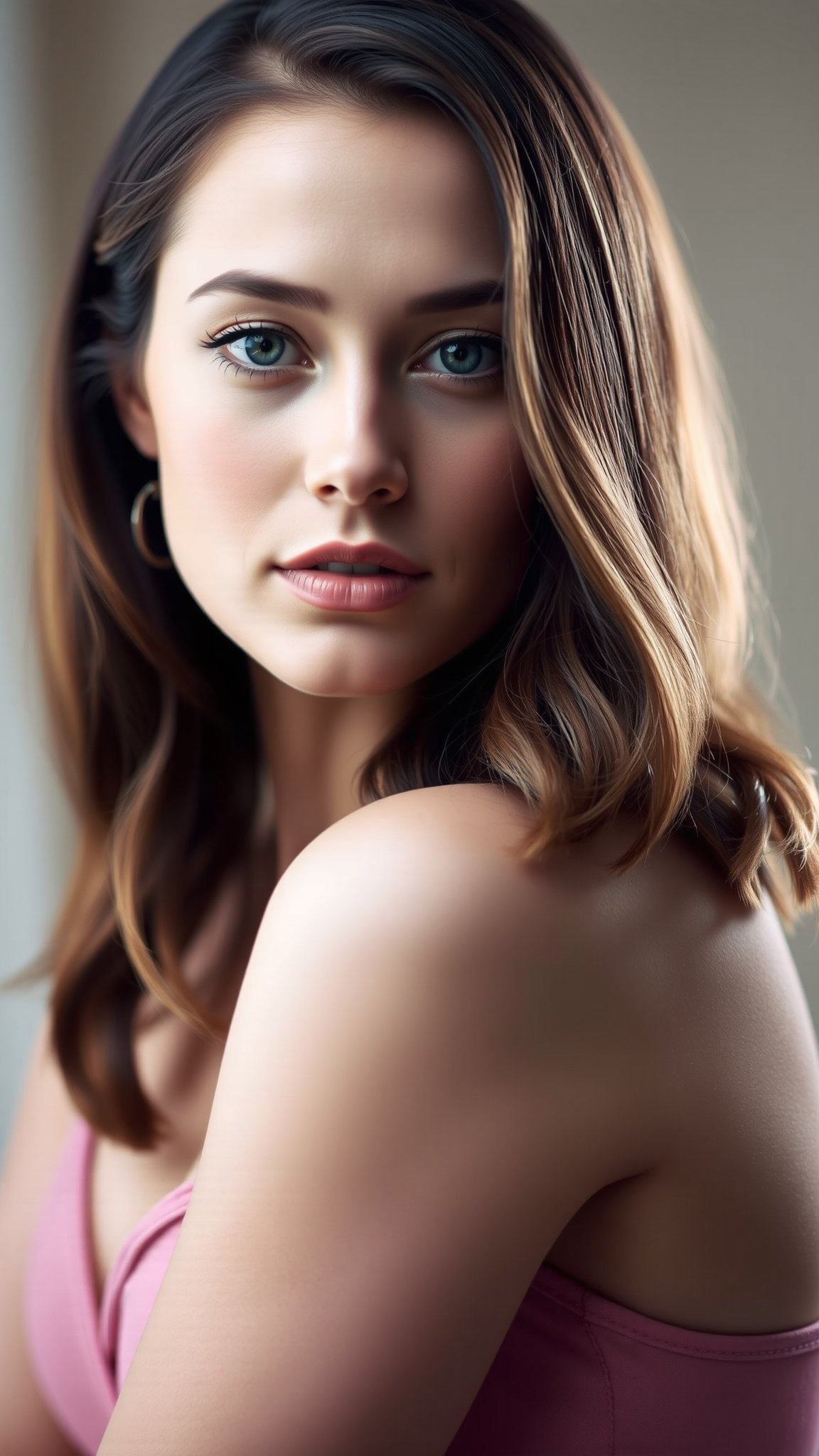 Soft Waves with Bangs