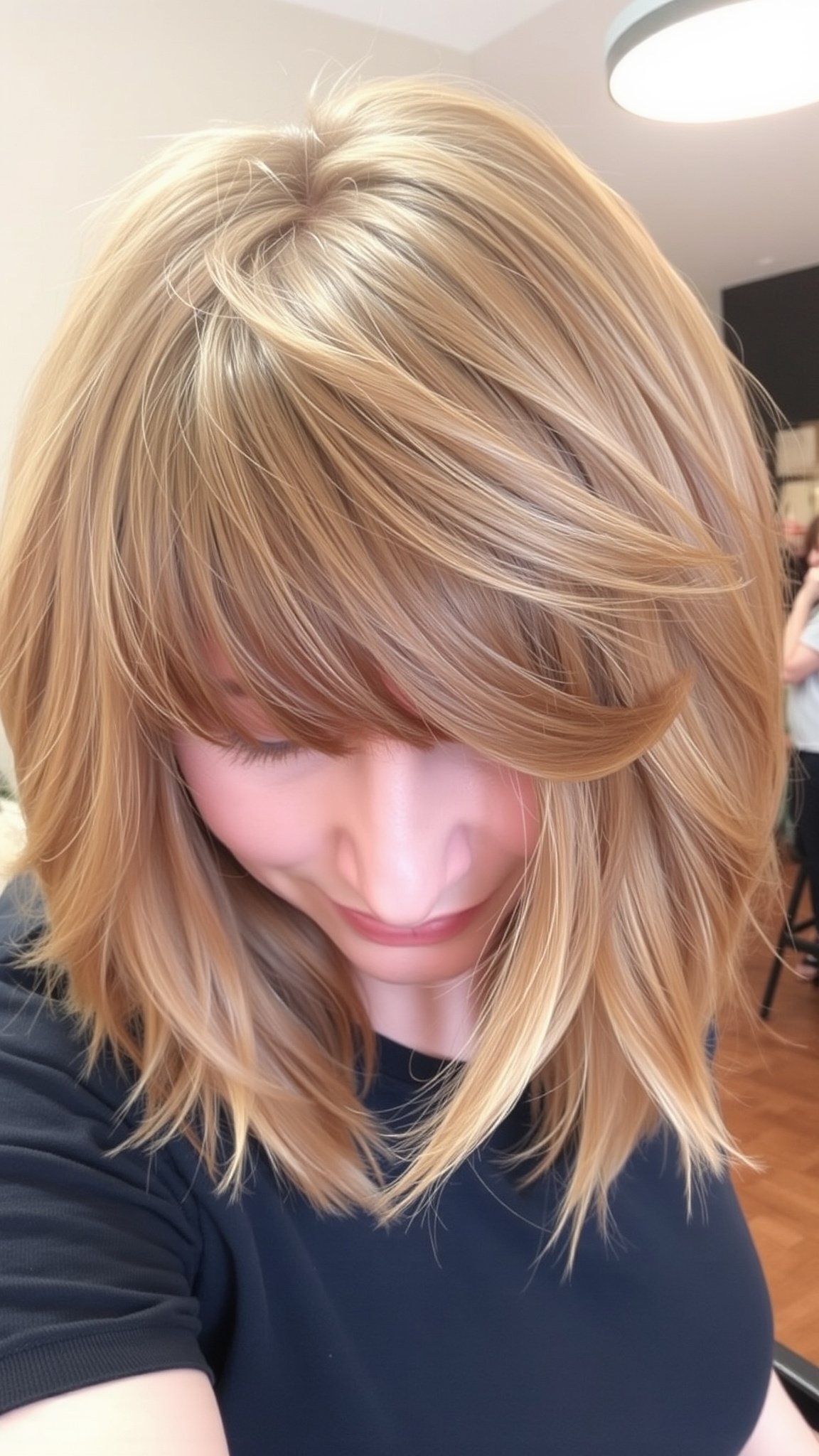 textured bangs shag Textured Bangs Shag