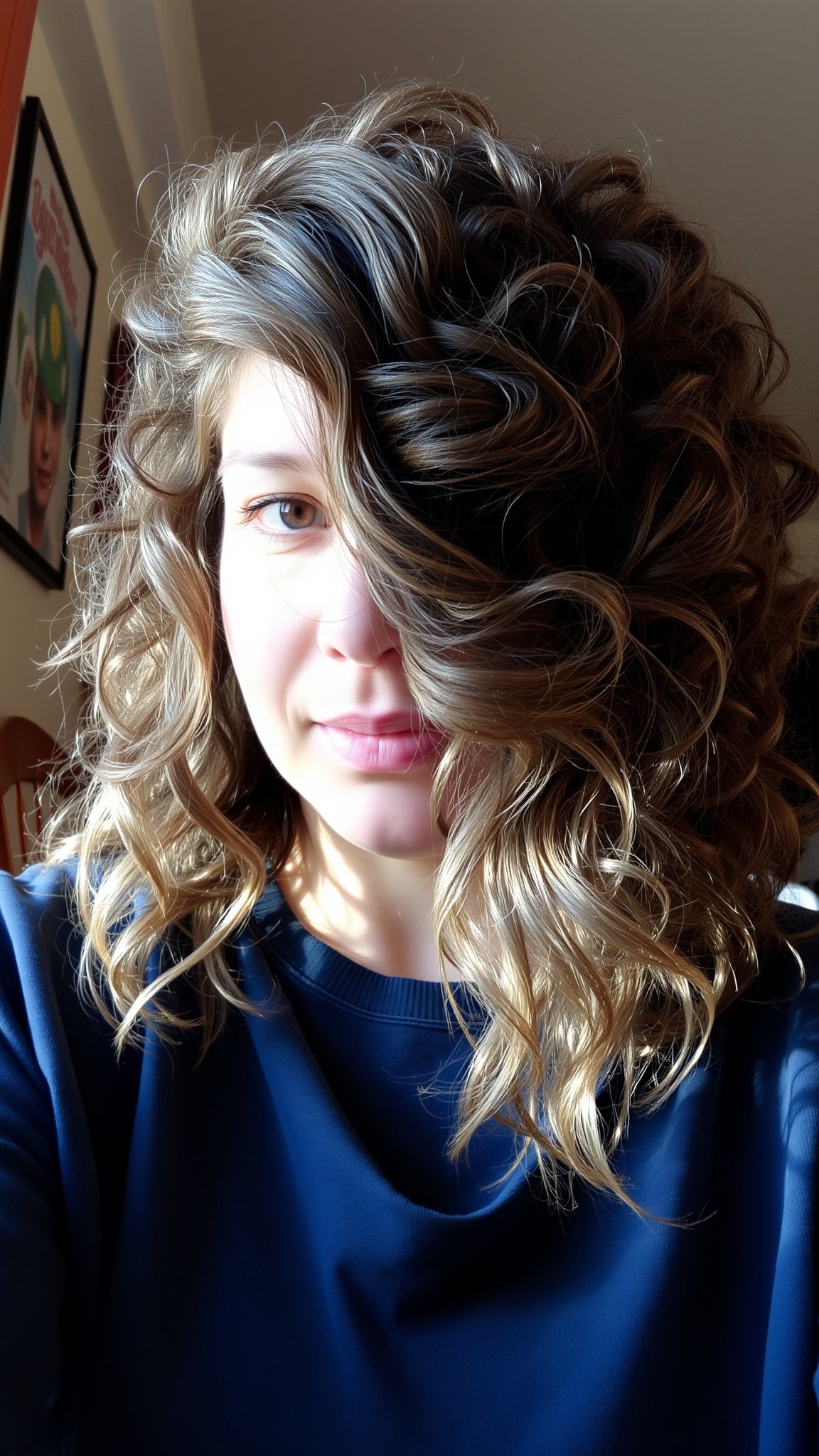 textured layers with curtain fringe Textured Layers with Curtain Fringe