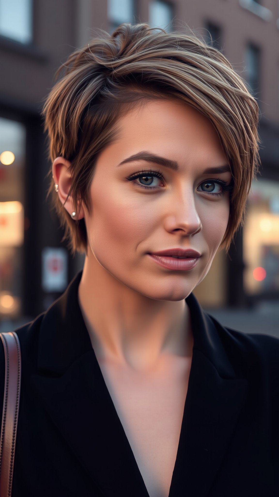 Textured Pixie Cut