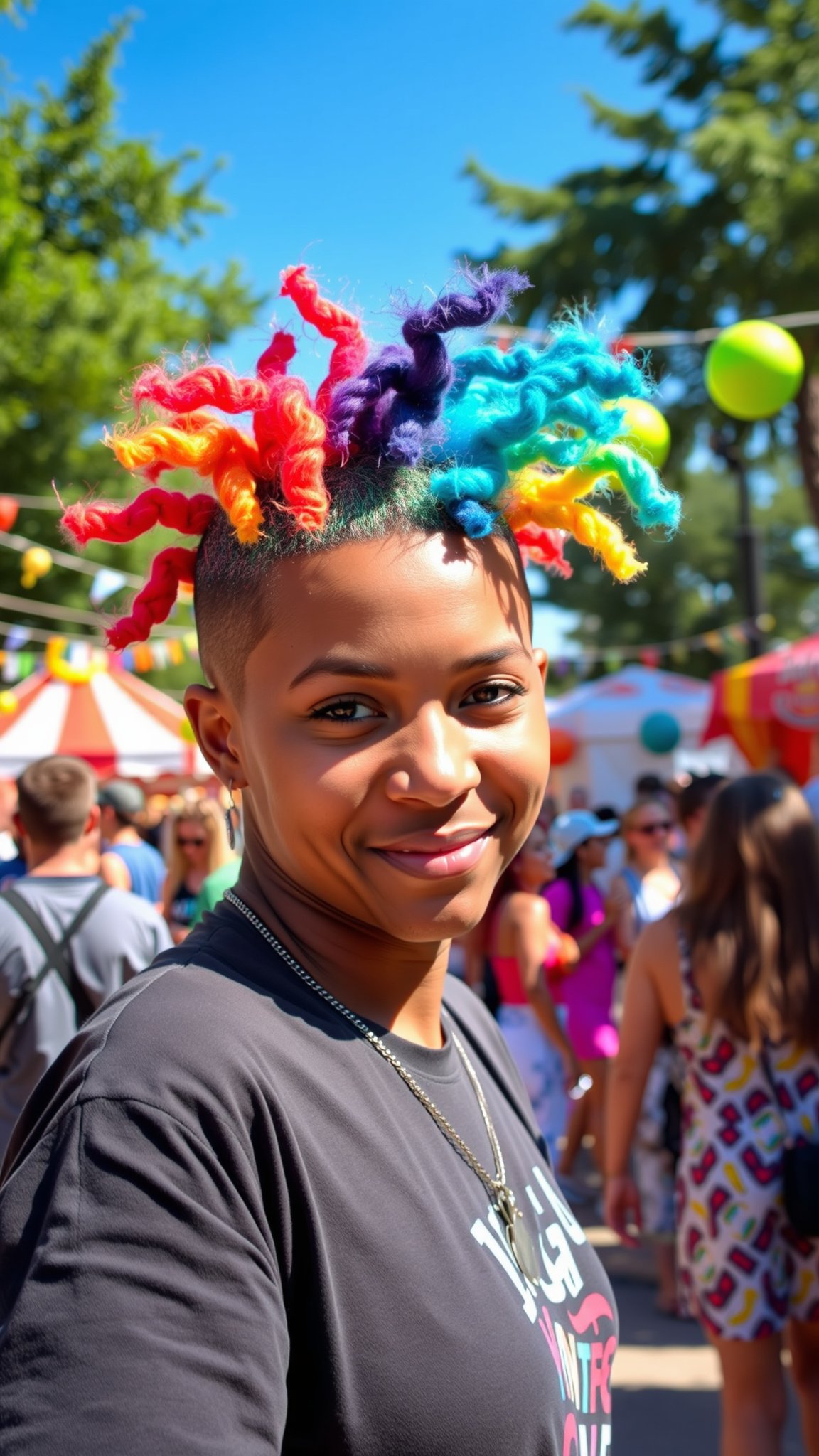 Twist-Out with Color