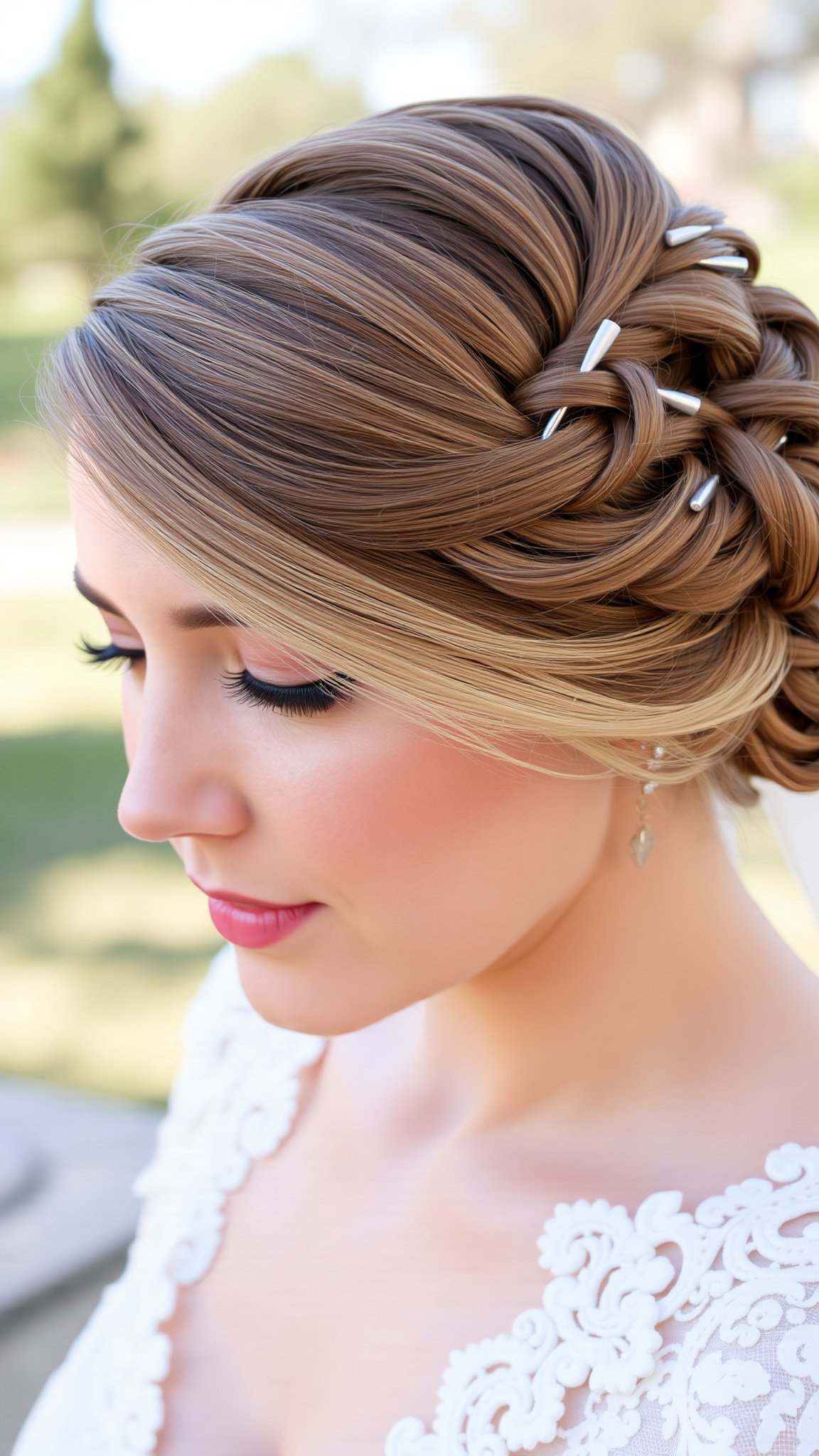 twisted braid bun Twisted Braid Bun