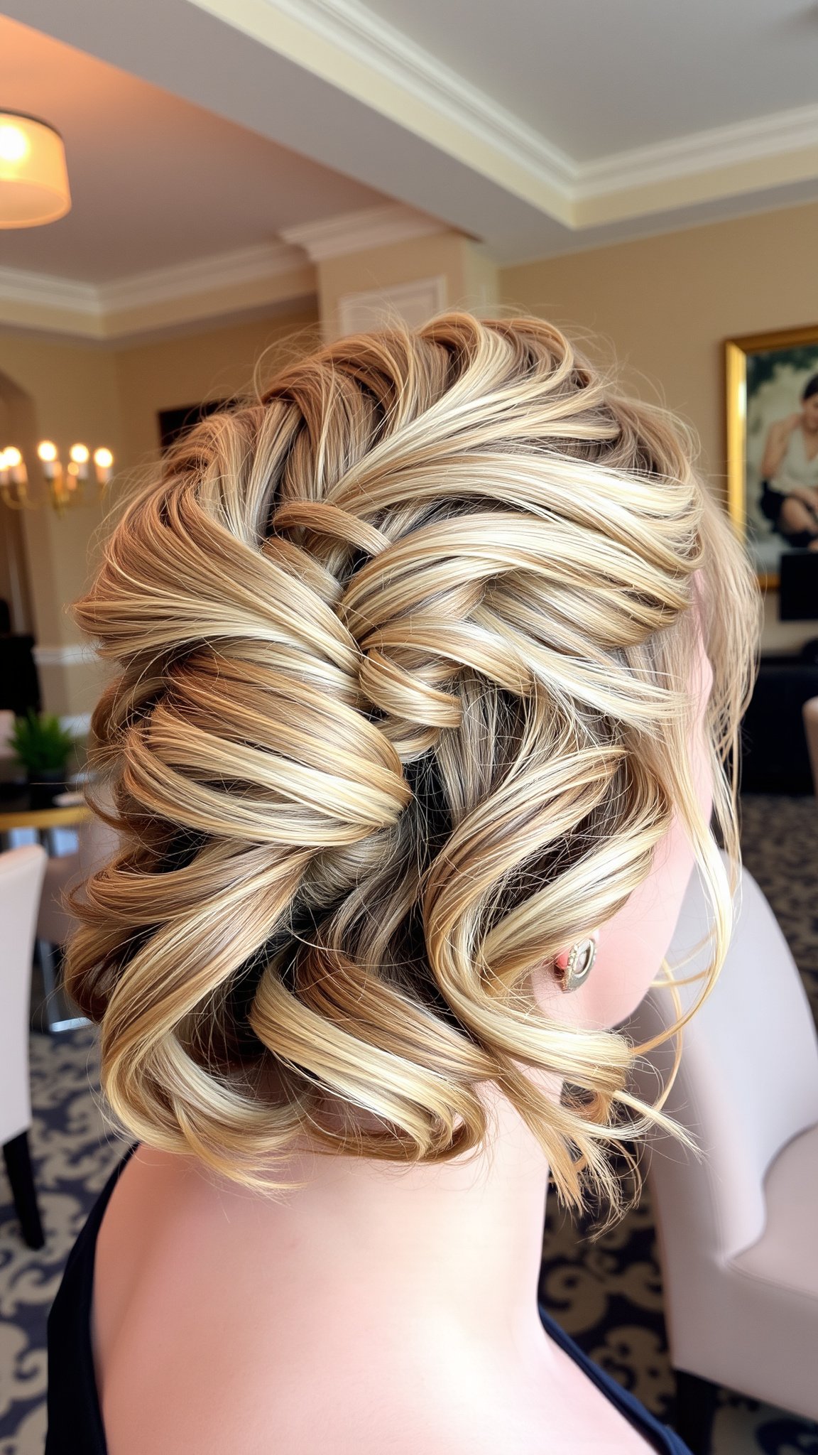 Twisted Half-Updo