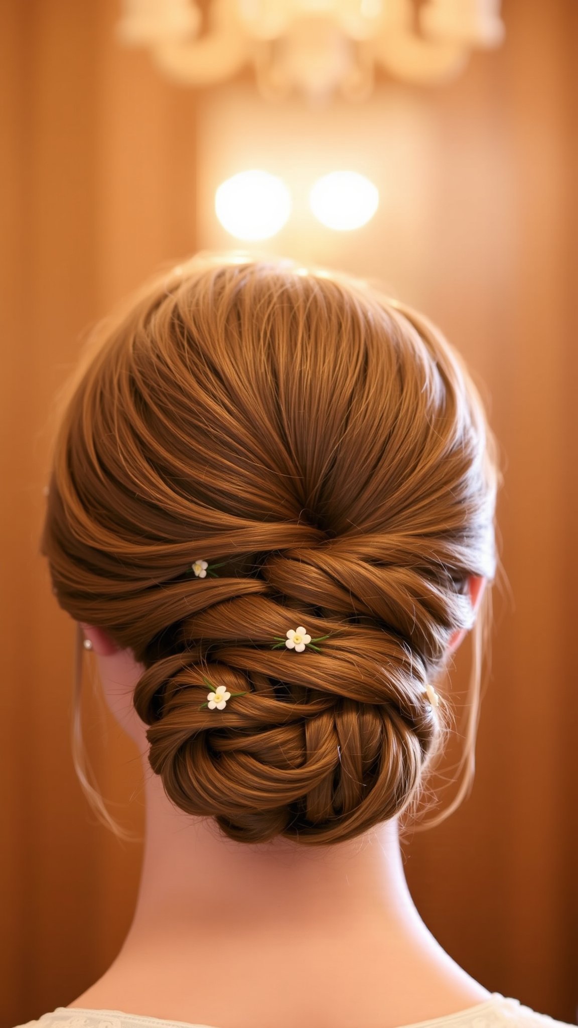 Twisted Low Chignon