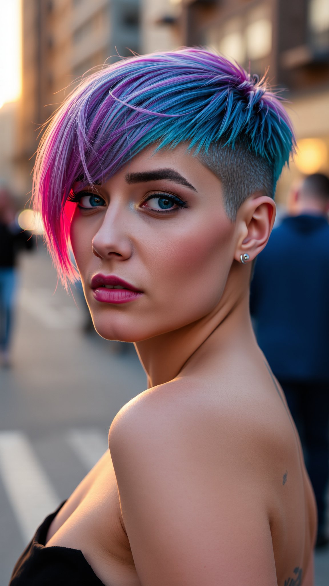 Undercut with Color