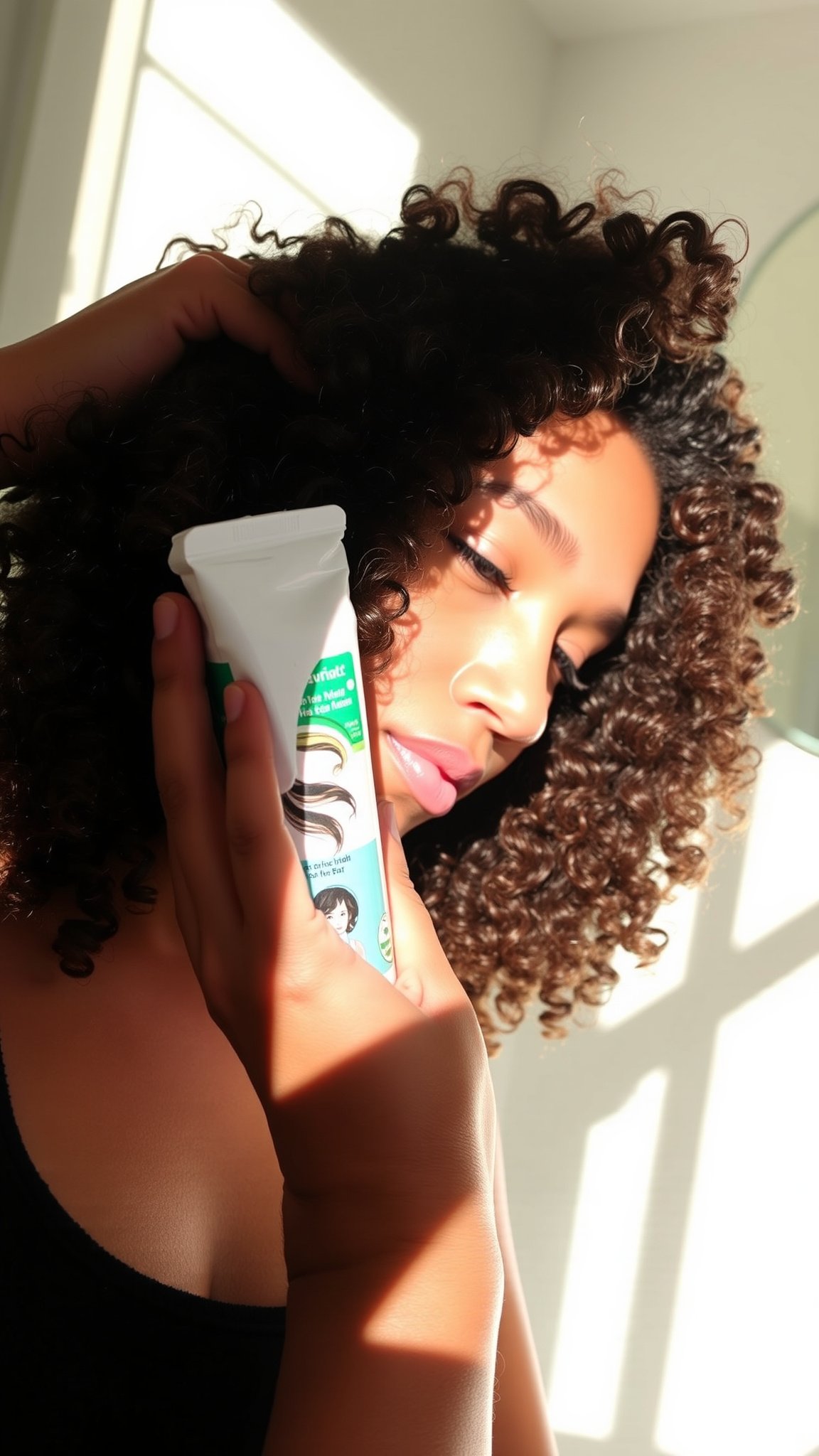 using curling creams or mousse Using Curling Creams or Mousse