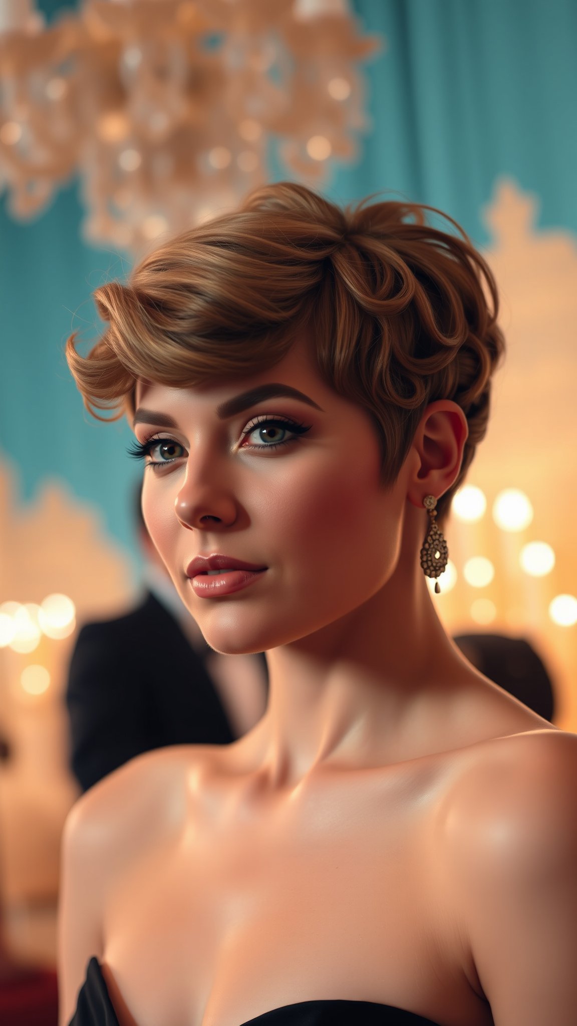 Vintage-Inspired Pixie Cut