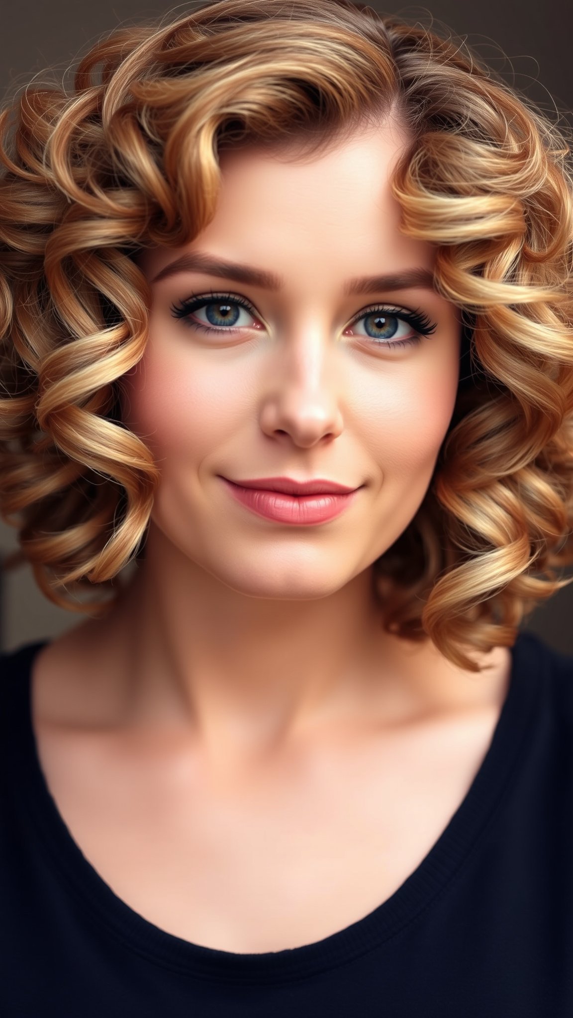 1. Bouncy Curly Bob